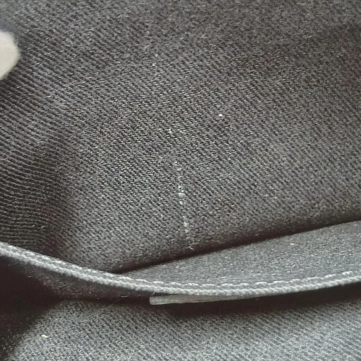 Matelassé Lambskin Chain Shoulder Bag, Black with Silver Hardware, 24622256, Serial Number 24 — view 12