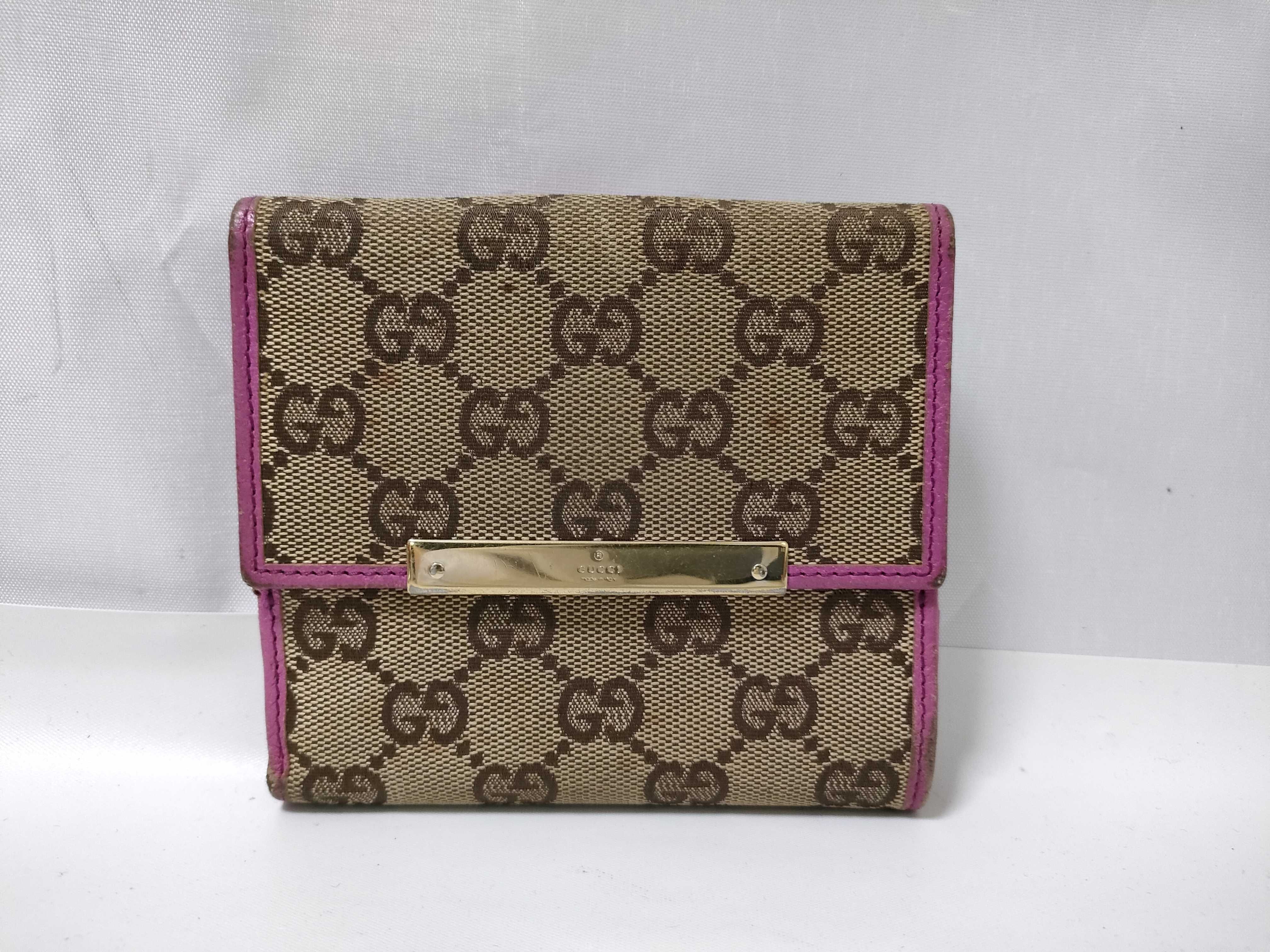 GG Canvas 112664 Compact Wallet