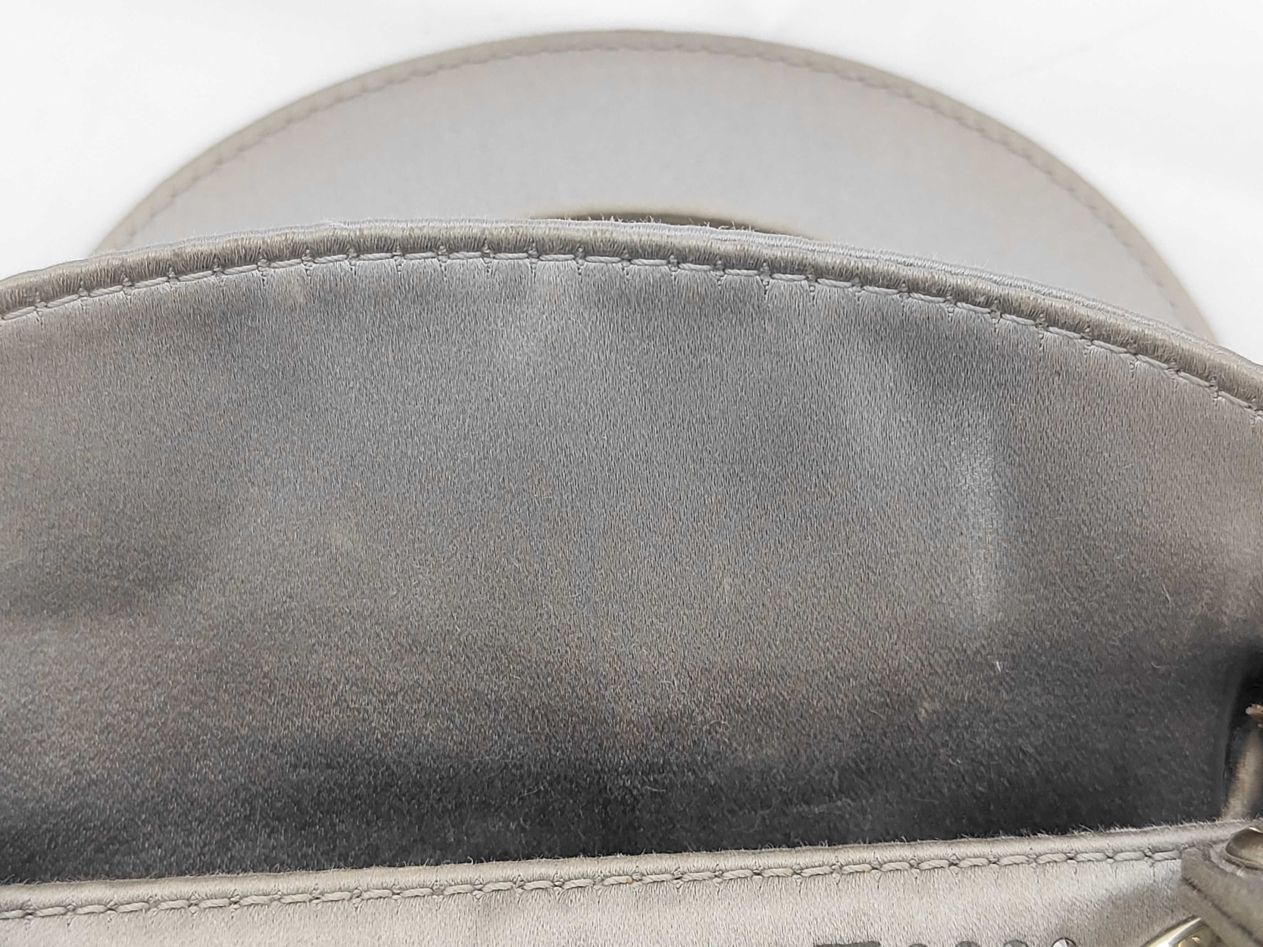 Lady Dior Satin/Rhinestone 2-Way Shoulder Bag — view 12