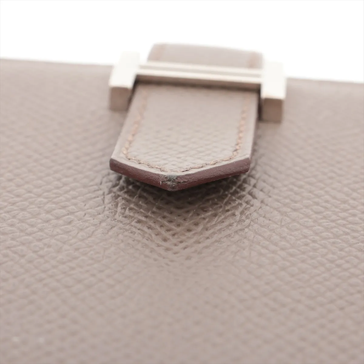 Bear Souffle Vaux Epson Long Wallet Etoupe Silver Hardware C:2018 — view 10