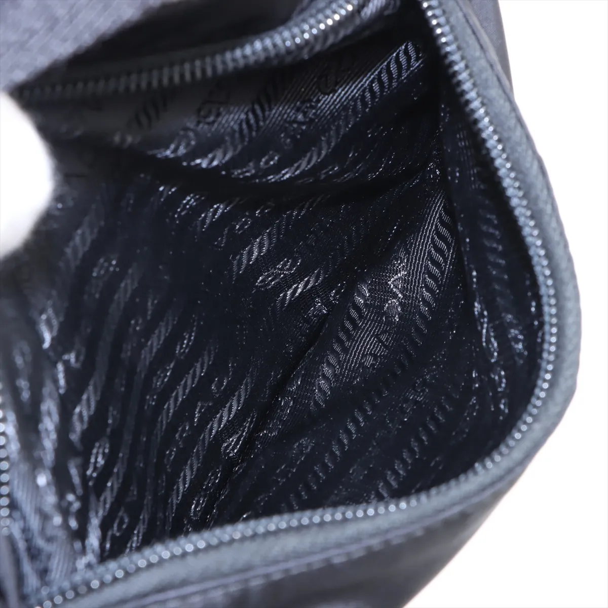 Tessuto Nylon Backpack/Rucksack, Black — view 12