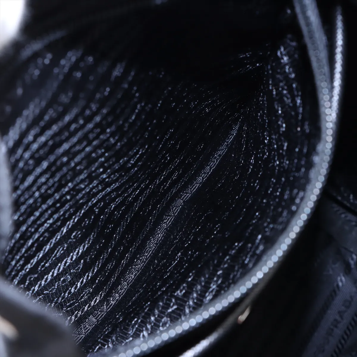 Tessuto Nylon Backpack/Rucksack, Black — view 9