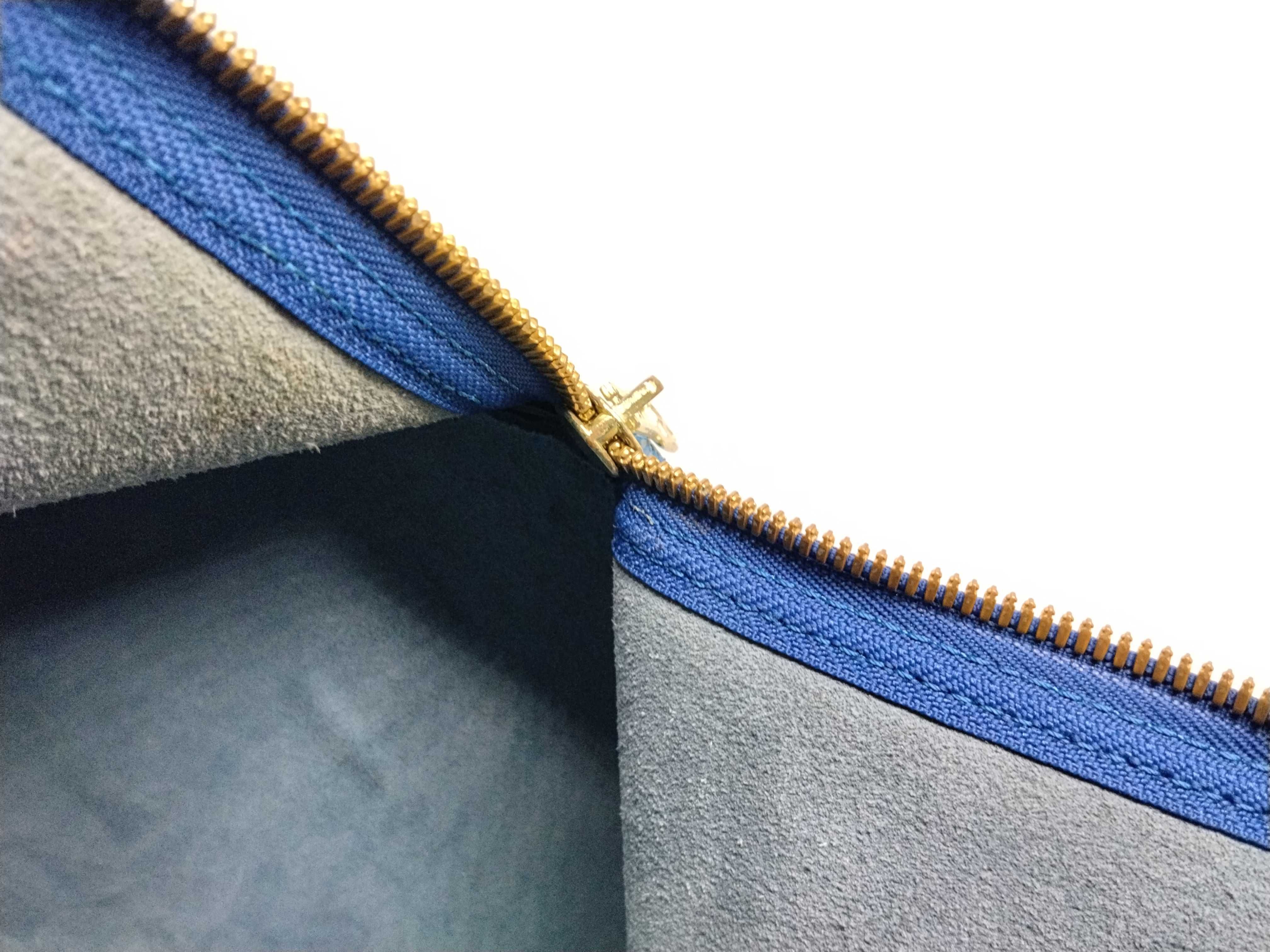 Epi M42955 Epi Keepall 55 Blue Boston Bag — view 13