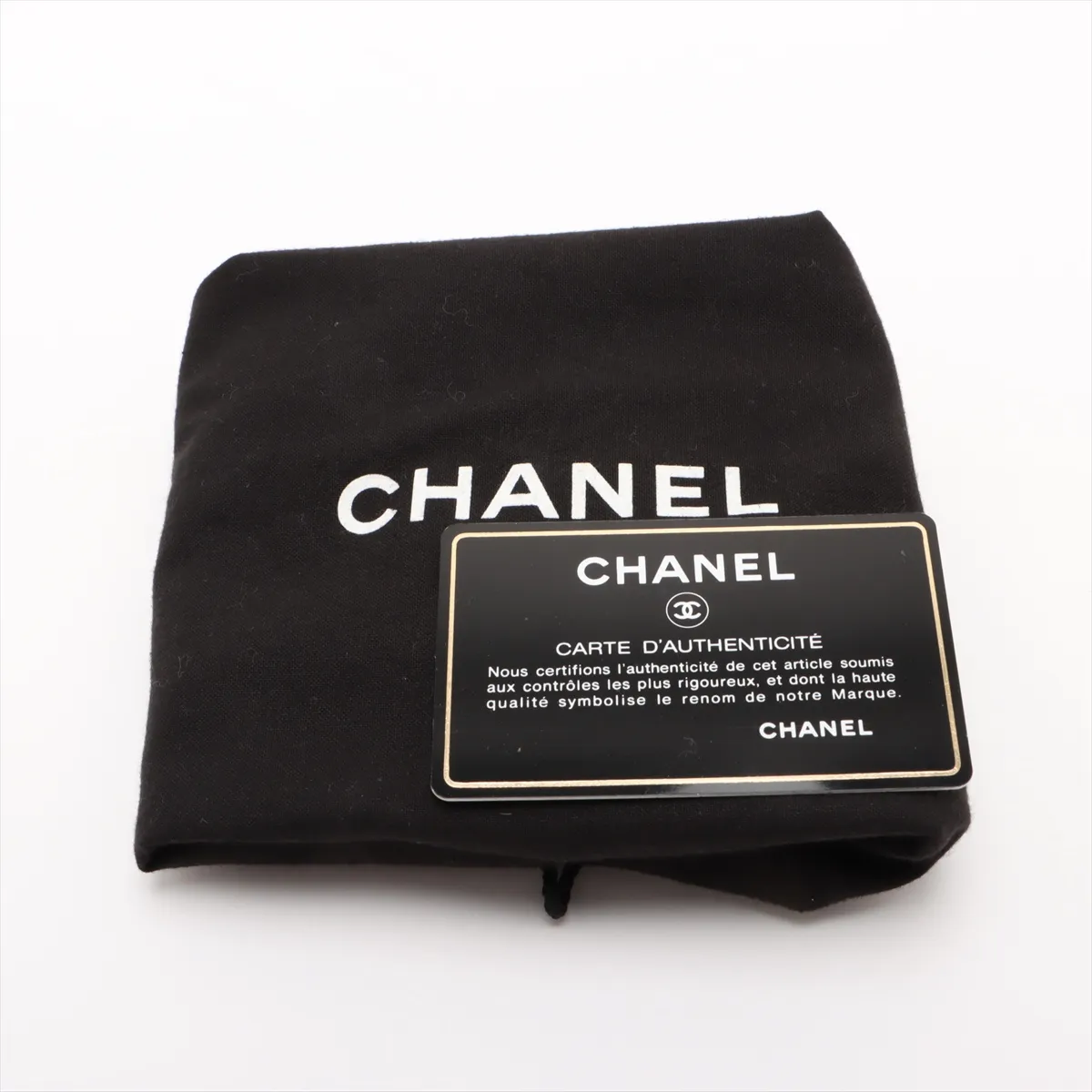 Cambon Line Lambskin Handbag Black Silver Hardware 9122902 No. 9 — view 13