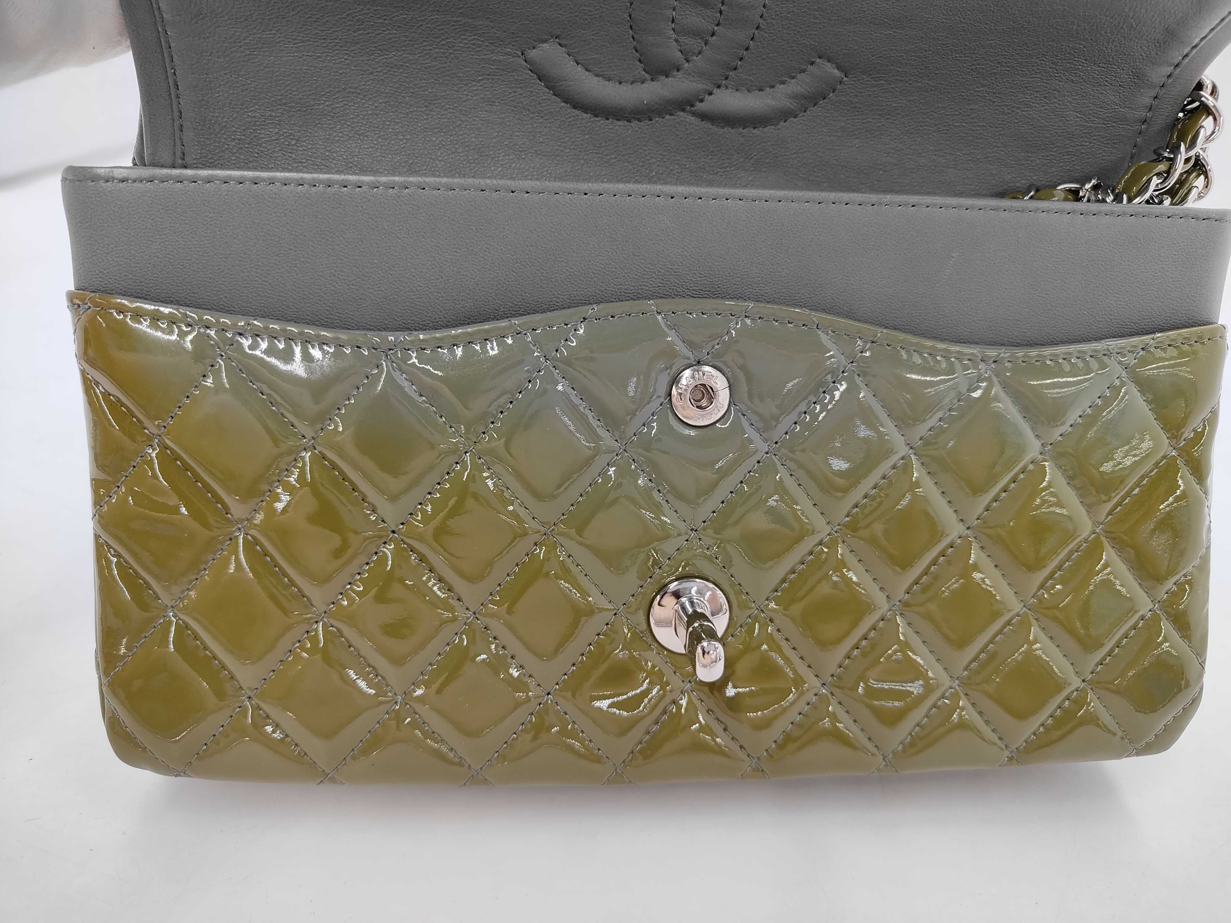 Matelassé 25 Patent Leather Shoulder Bag 13994418 (Includes dust bag and guarantee) — view 13