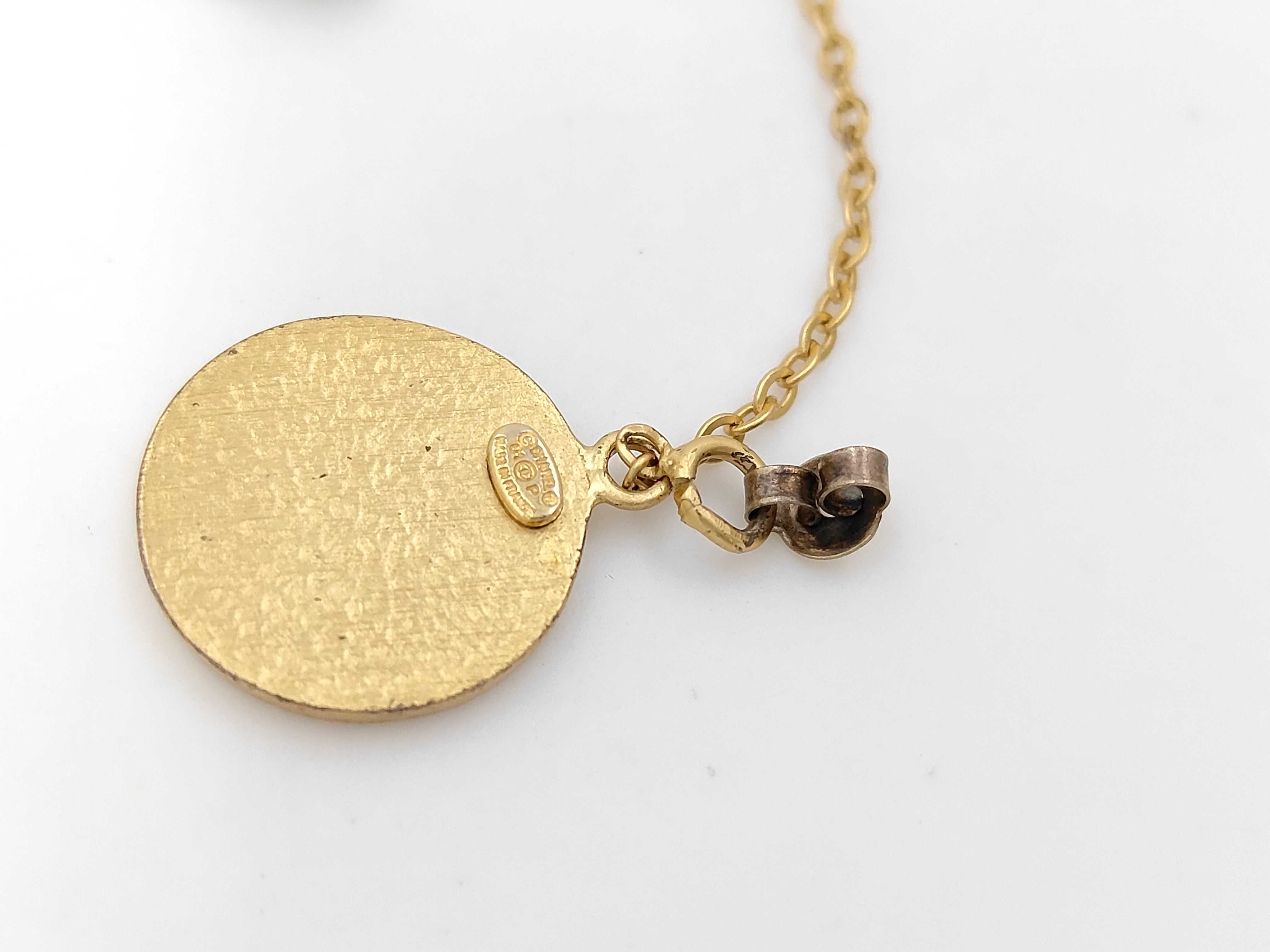 earrings, gold-plated, pair. — view 5