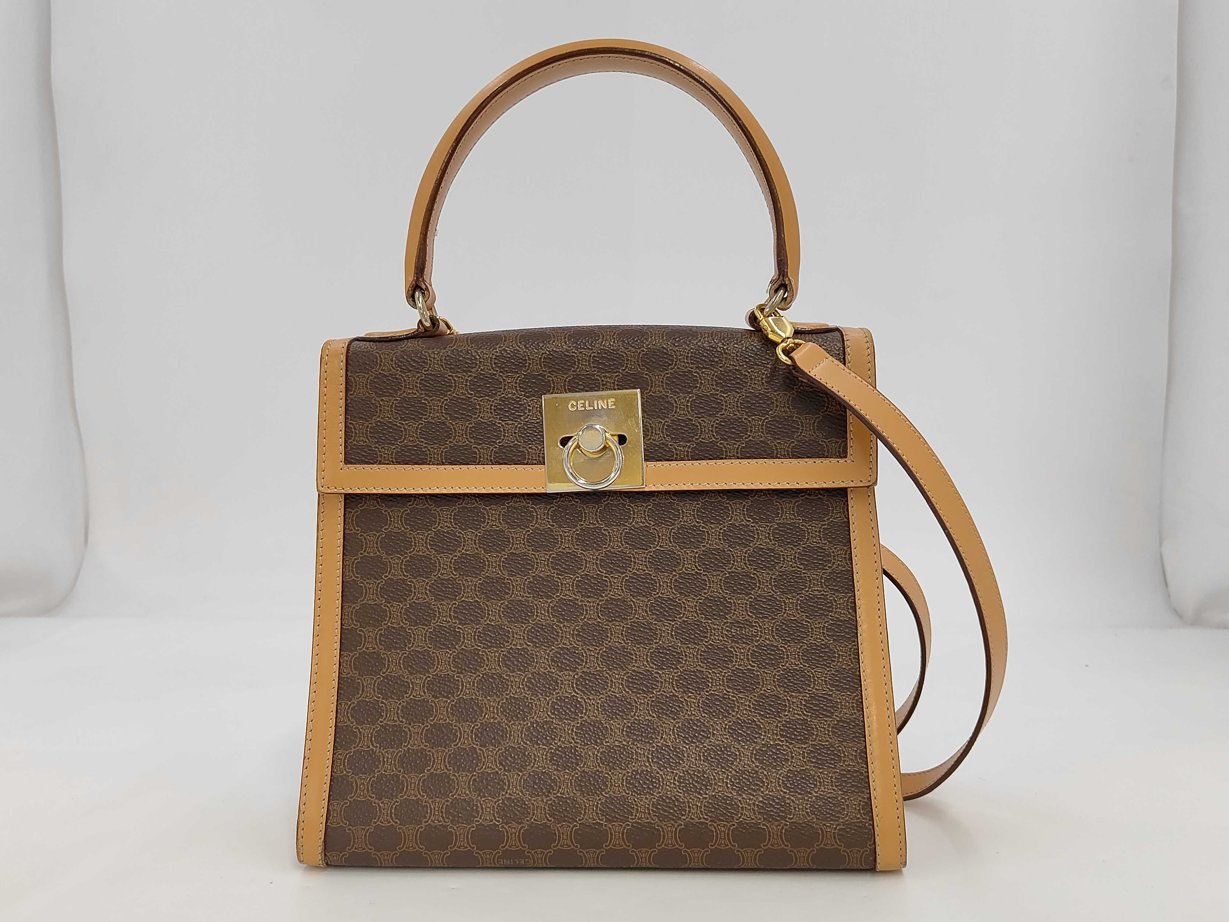 Macadam 2-way Brown Handbag