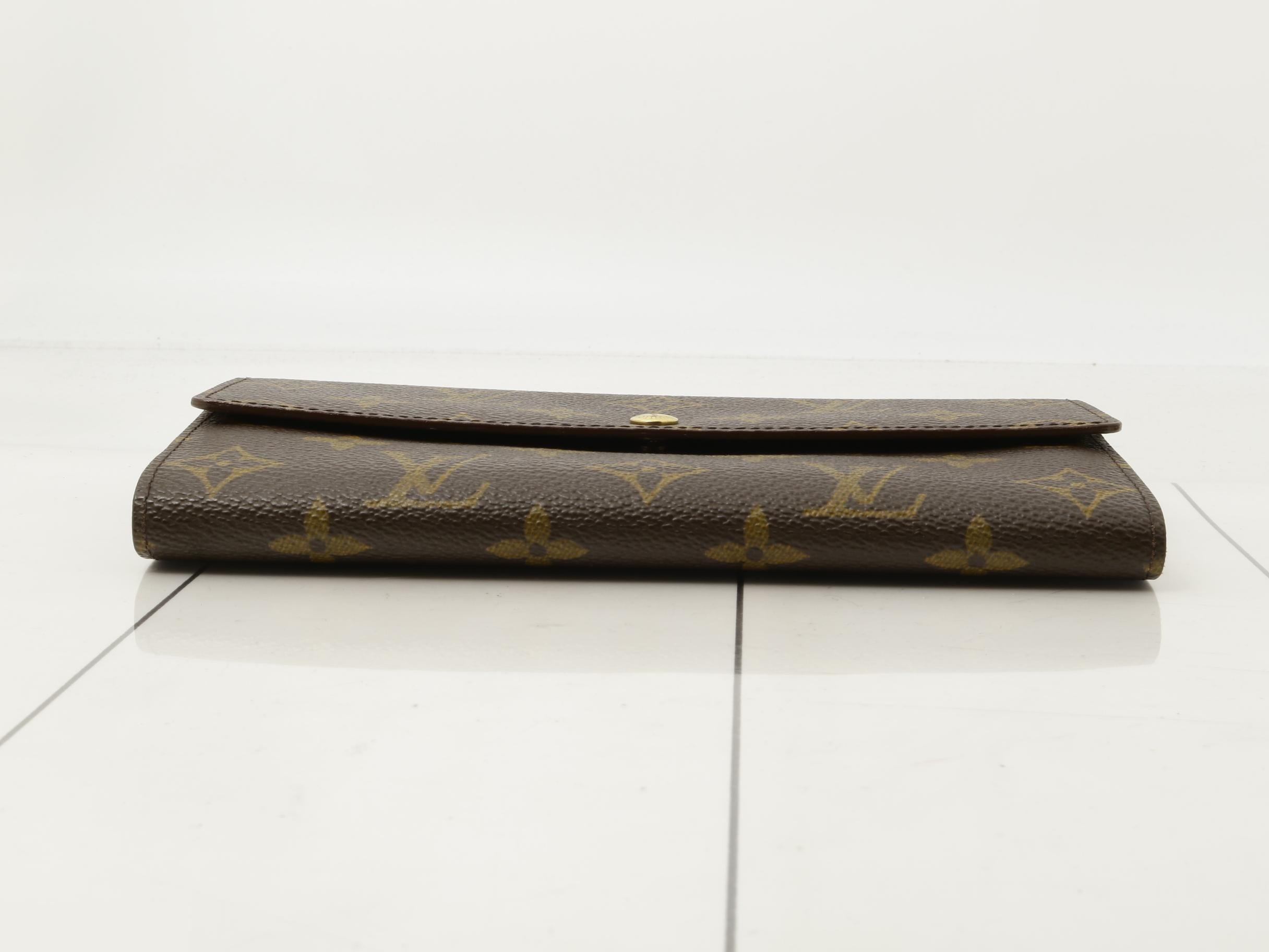 Portefeuille Sarah Long Wallet, Monogram, M61734, CA0995 — view 3