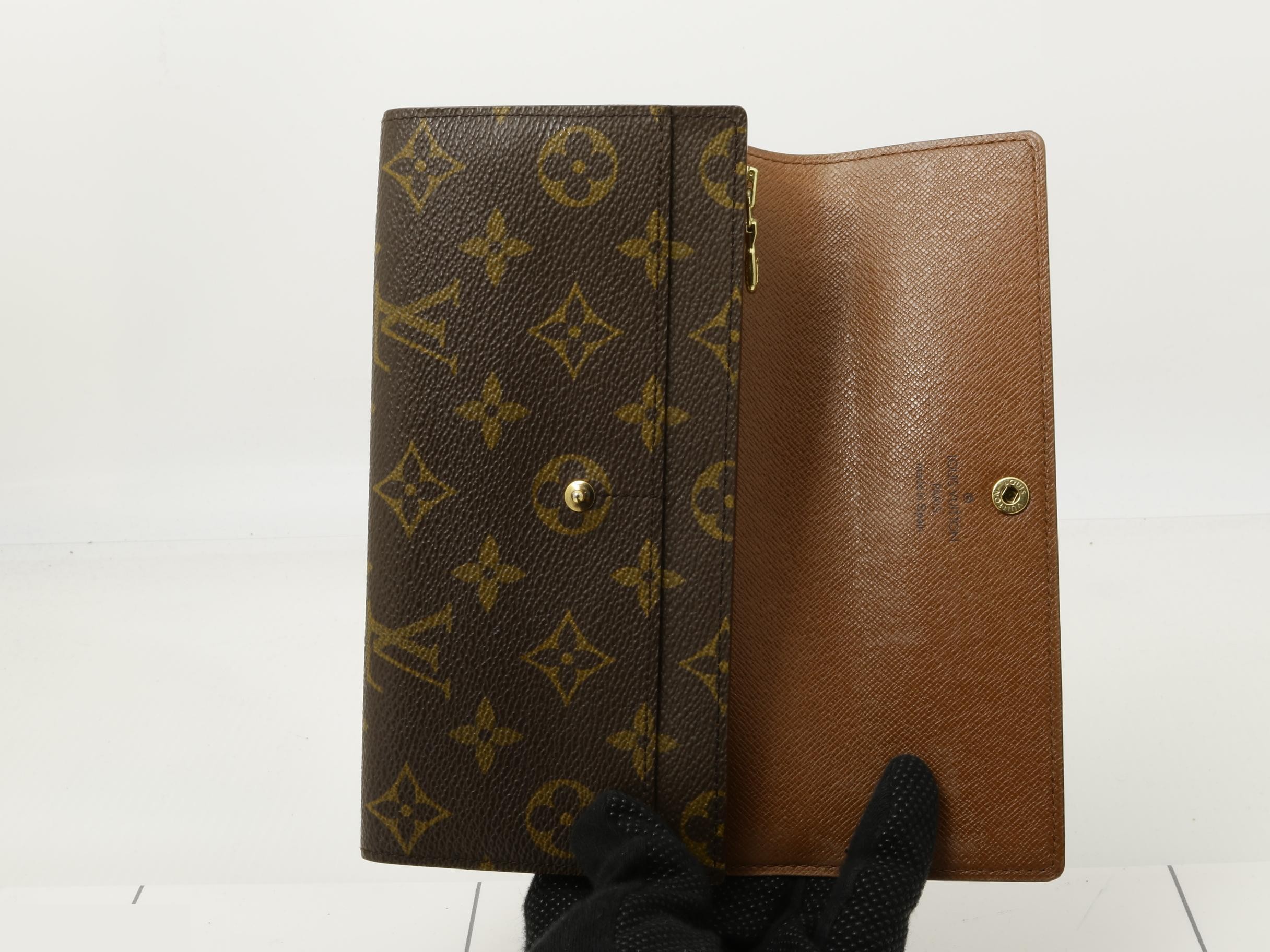 Portefeuille Sarah Long Wallet, Monogram, M61734, CA0995 — view 4