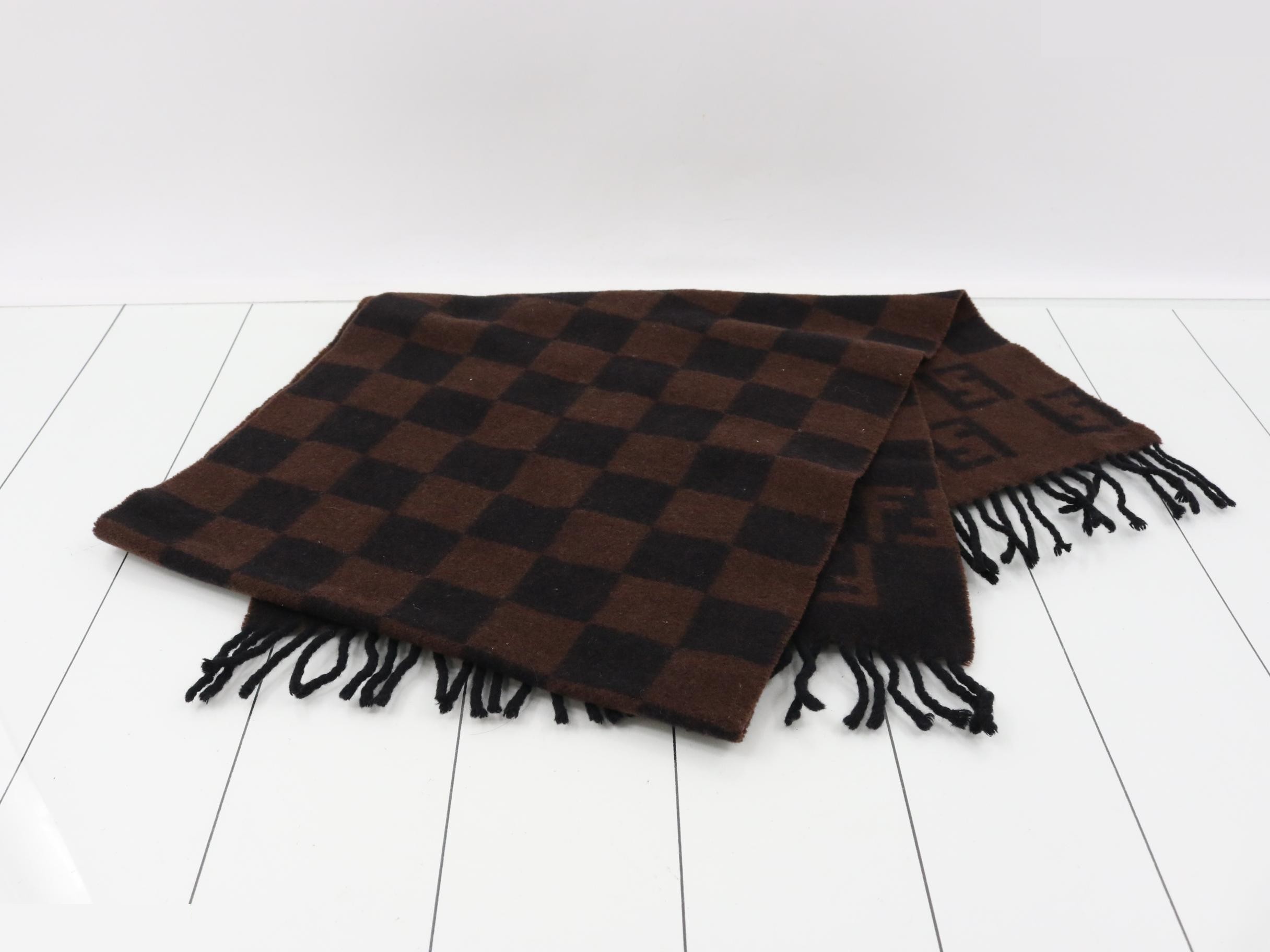 Zucca Scarf, Brown — view 3