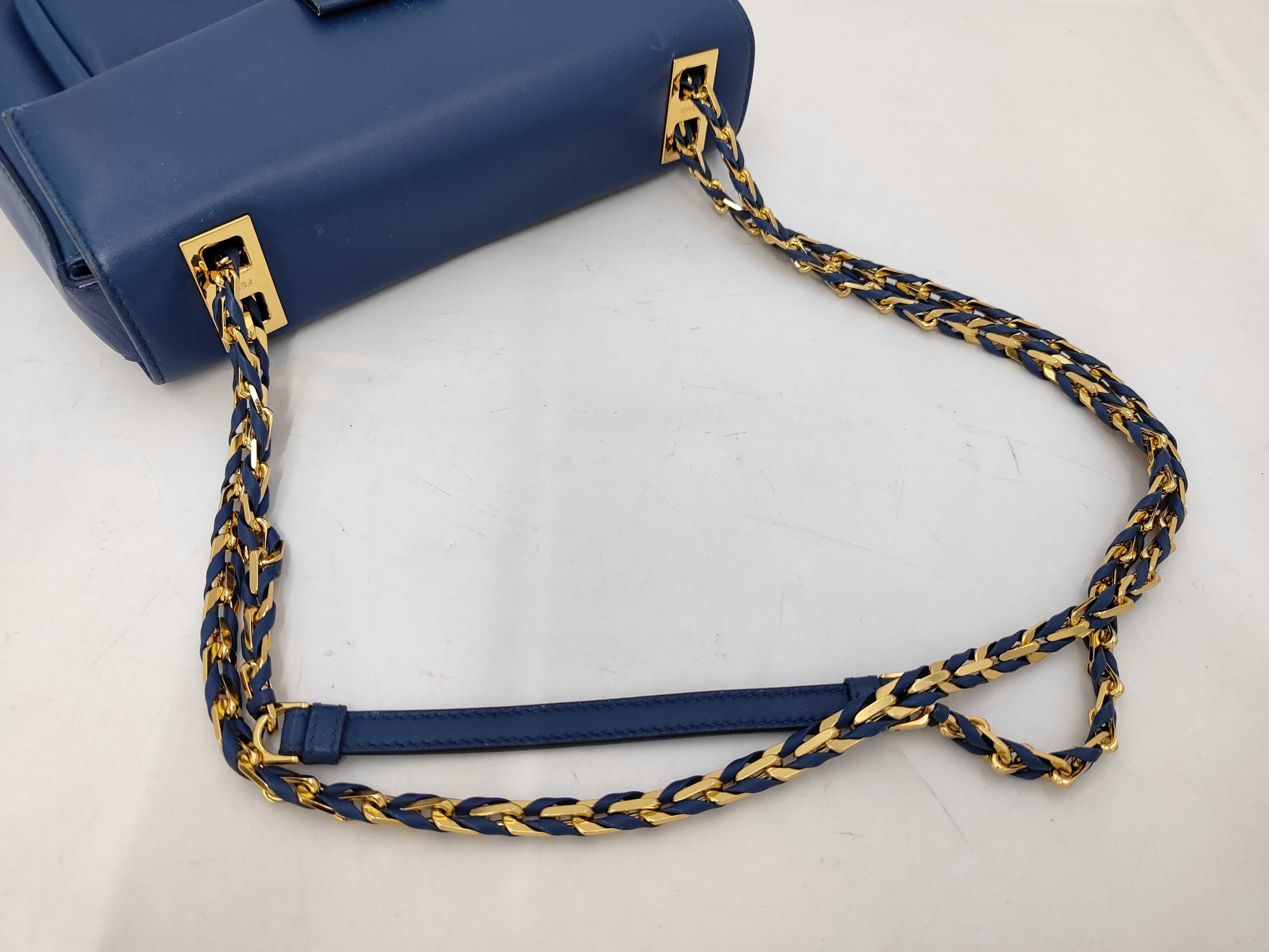 Leather Chain Shoulder Bag — view 3