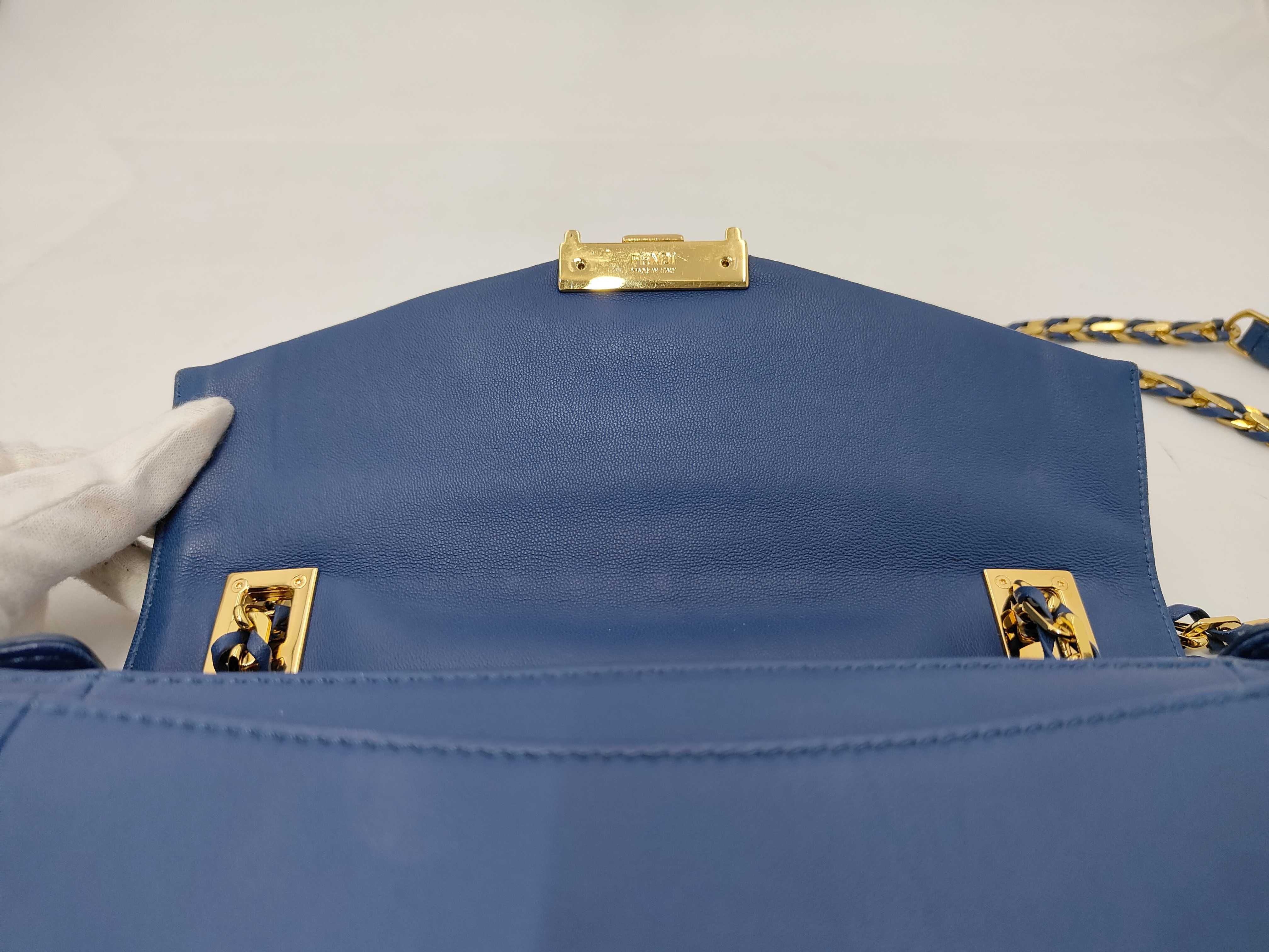 Leather Chain Shoulder Bag — view 8