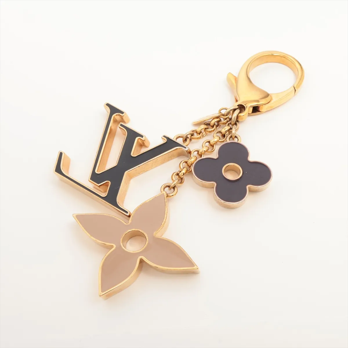 M67119 Fleur de Monogram FJ0118 Charm GP Gold - — view 2