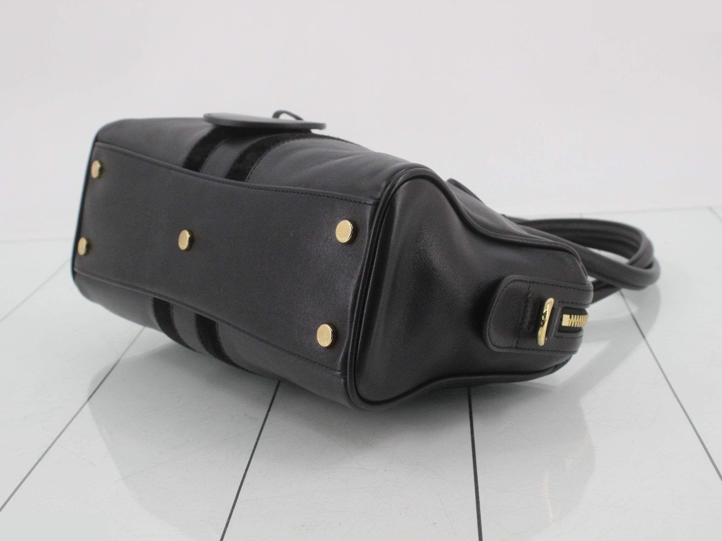 Horsebit Leather 2-Way Handbag — view 6