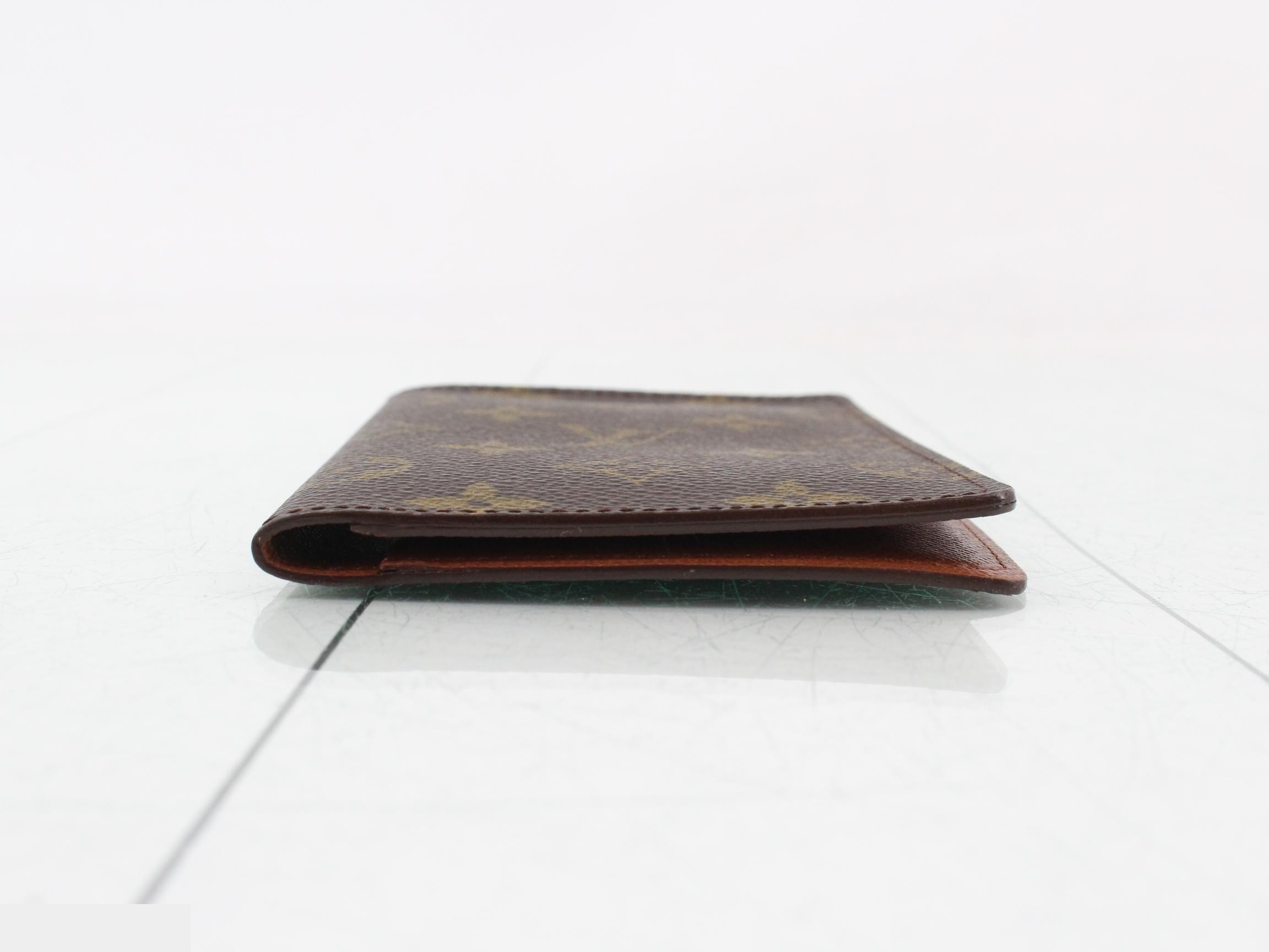 LV Monogram Couverture Passport Case — view 3