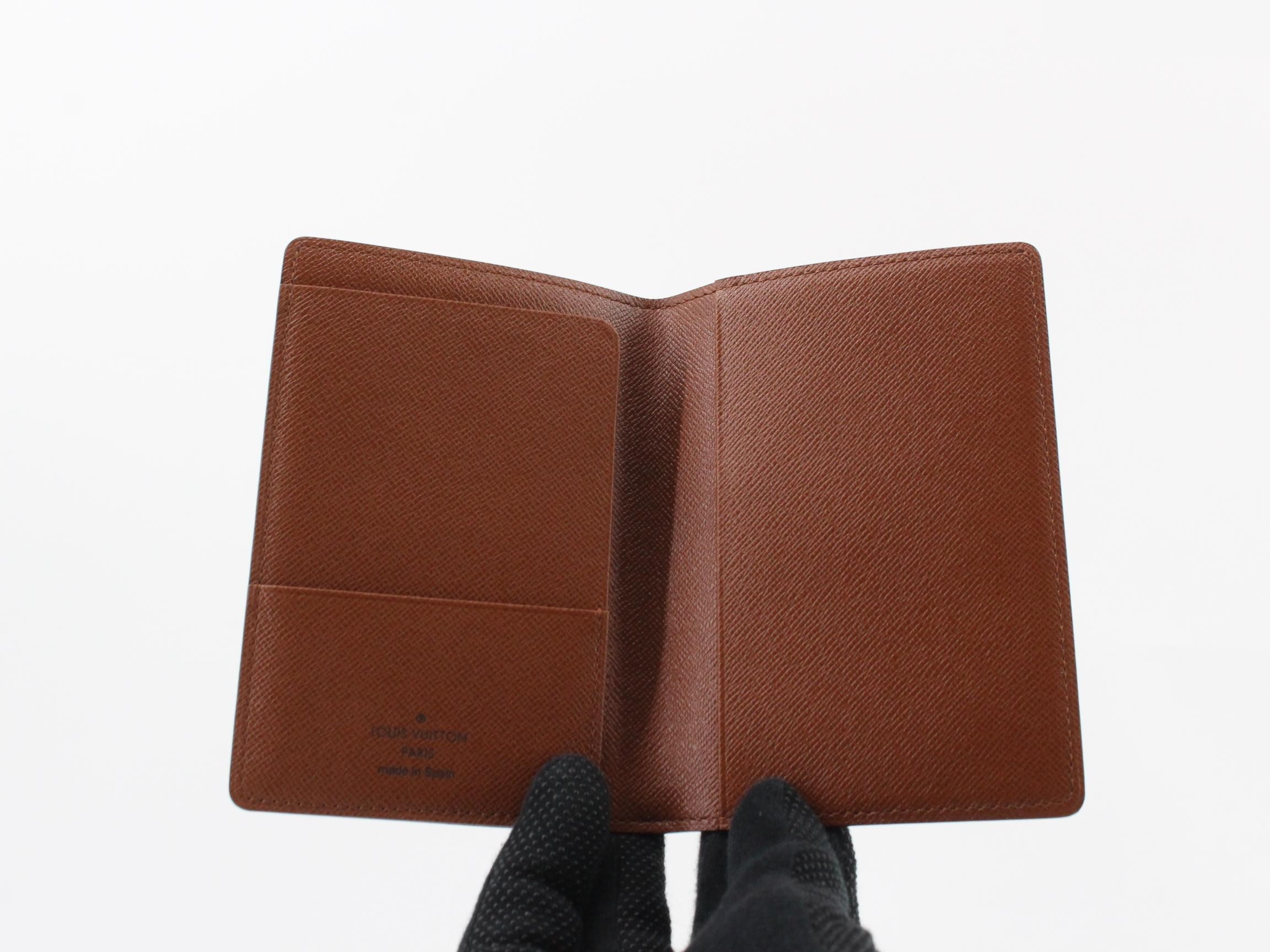 LV Monogram Couverture Passport Case — view 4