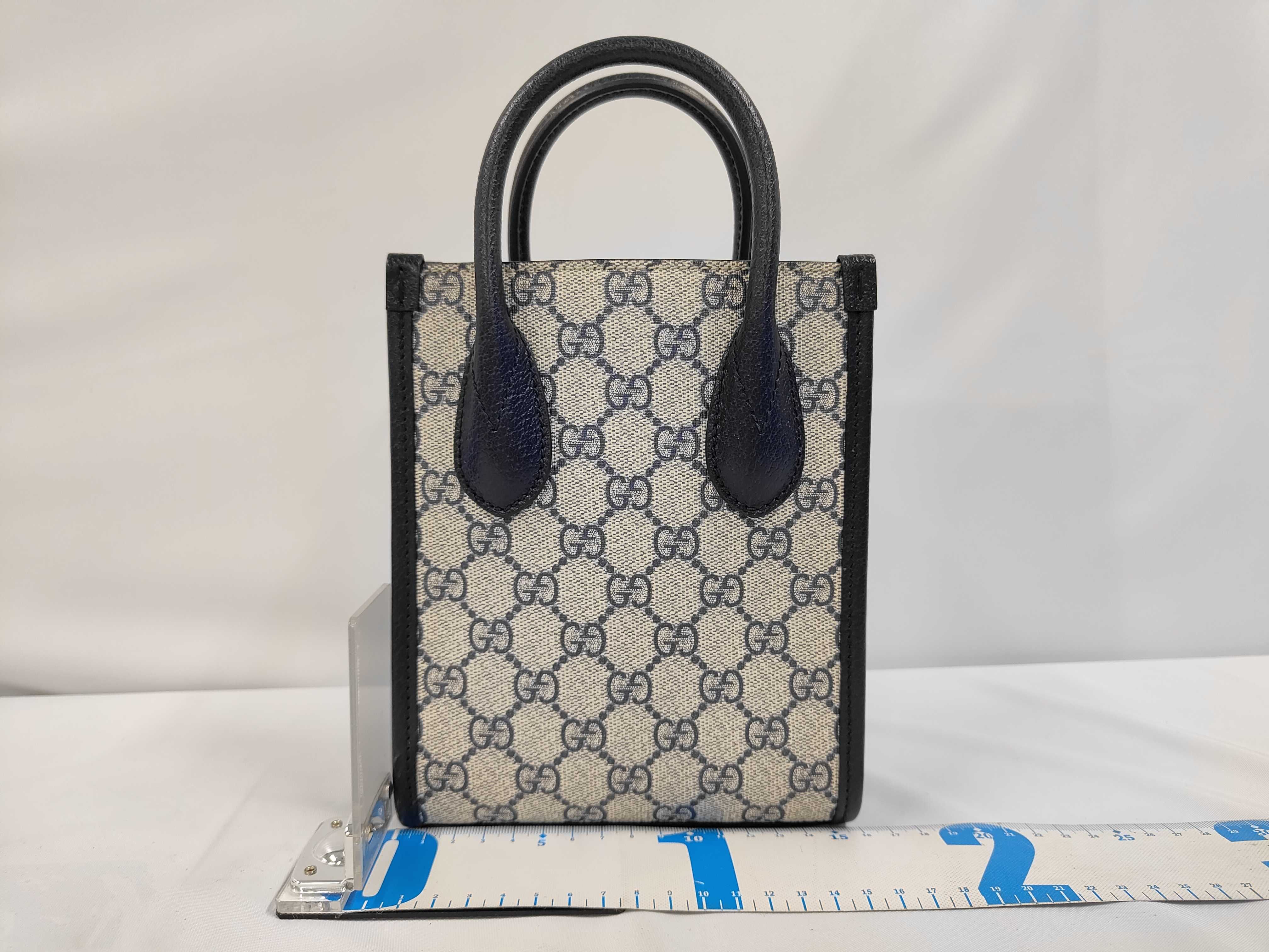 GG Supreme Mini Tote Bag Handbag — view 2
