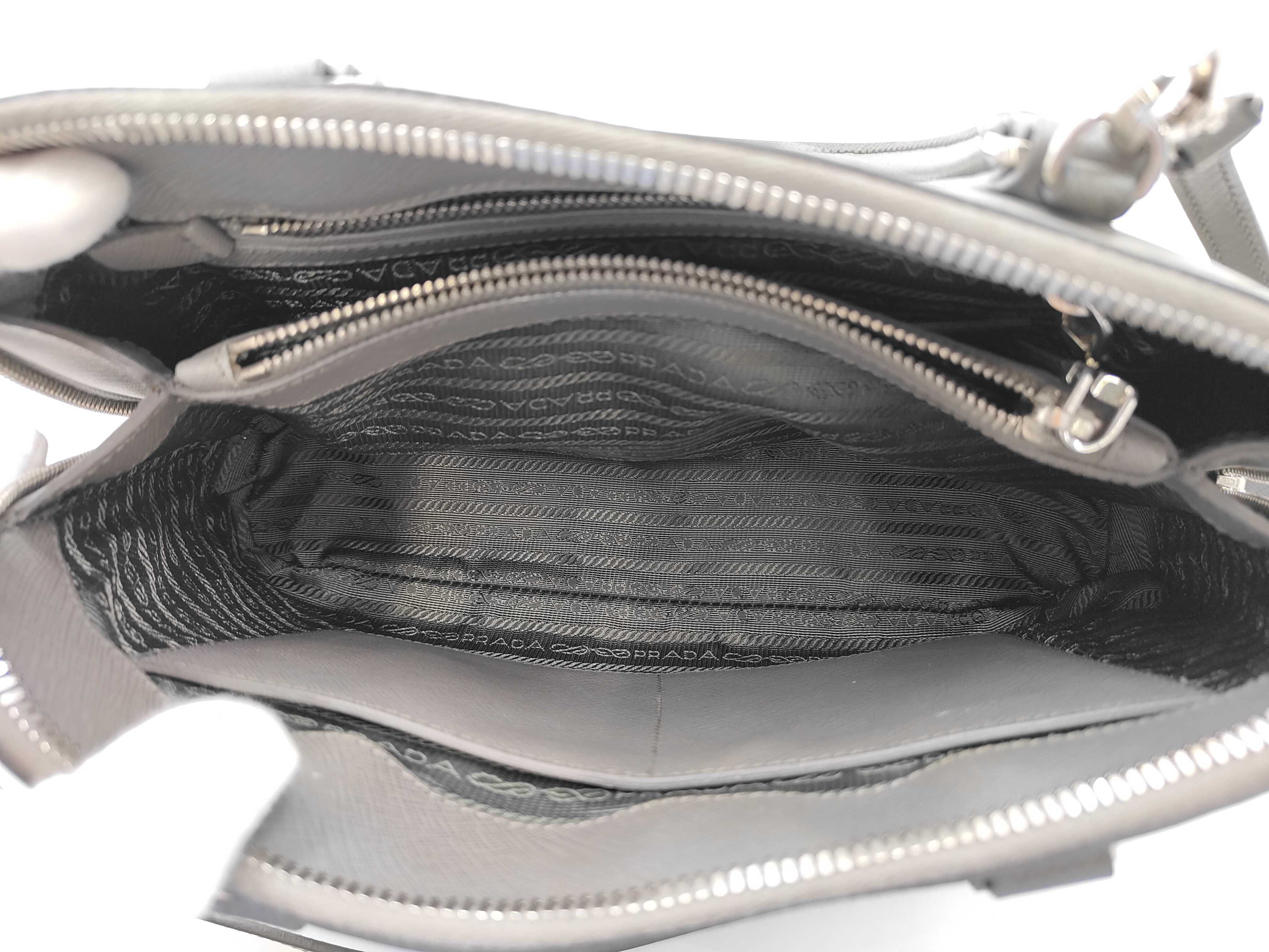 Saffiano Grey Handbag BL0837?NZV?F0K44 — view 11
