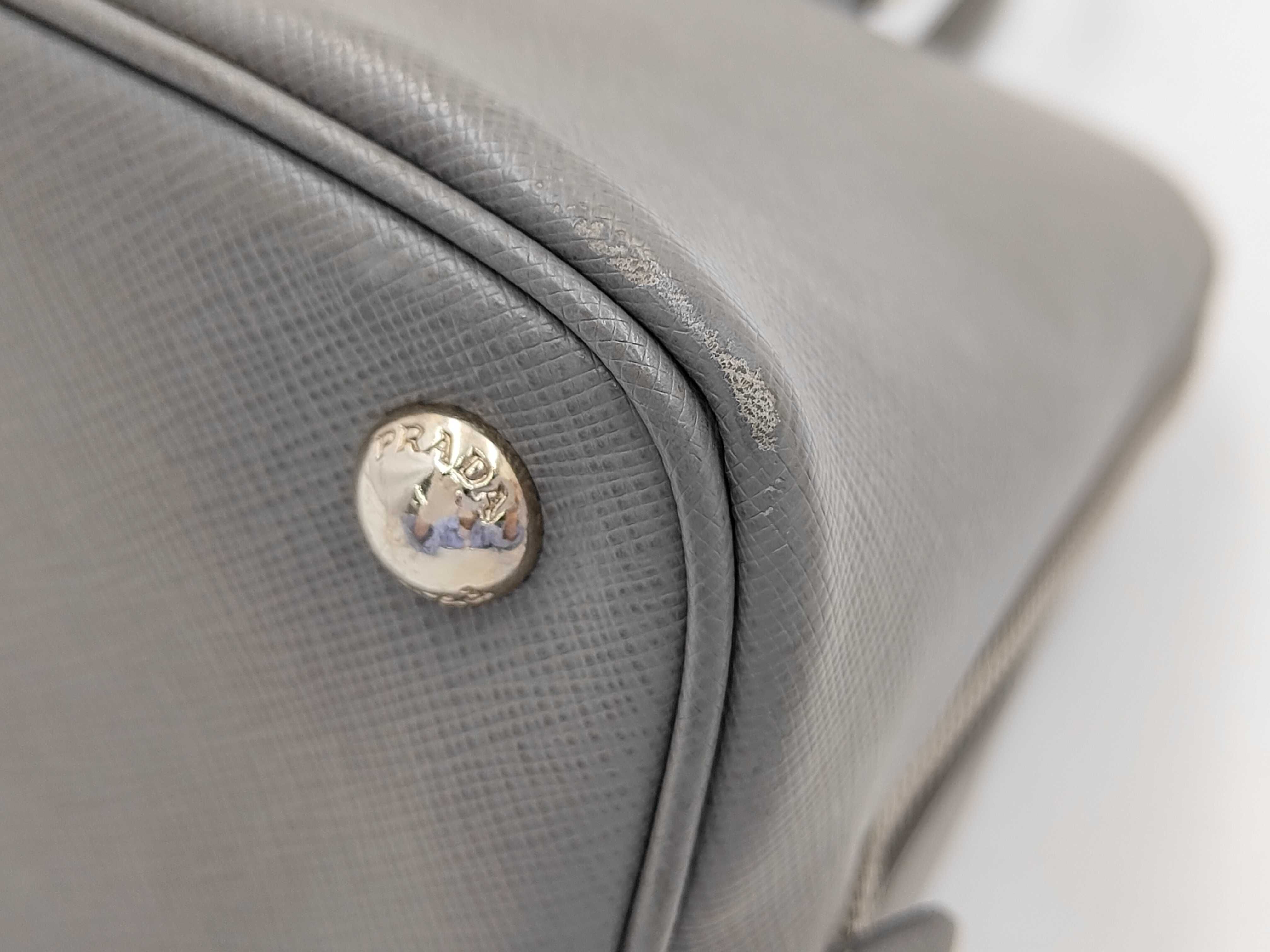 Saffiano Grey Handbag BL0837?NZV?F0K44 — view 8