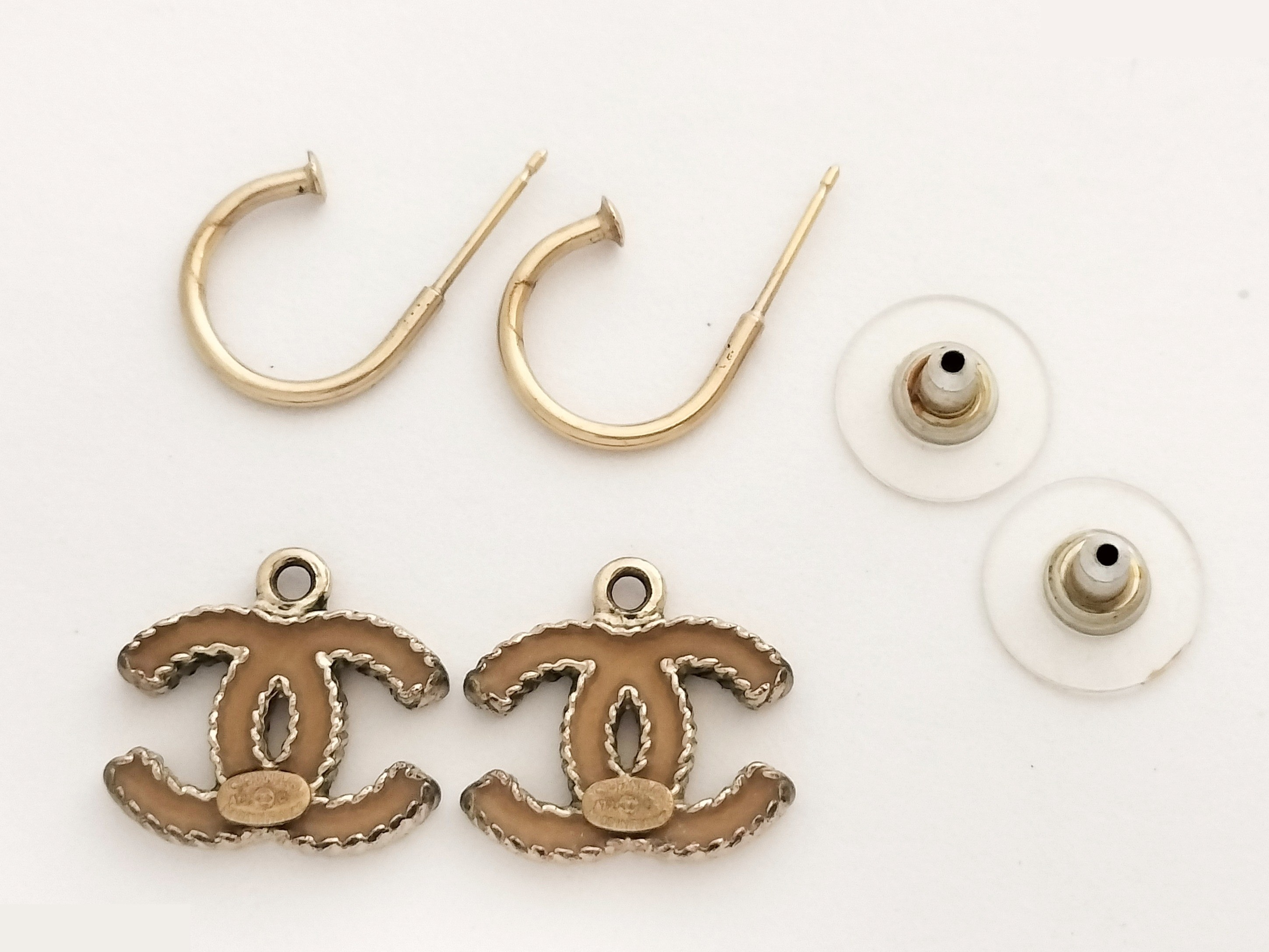 Coco Hoop Gold Earrings — view 2