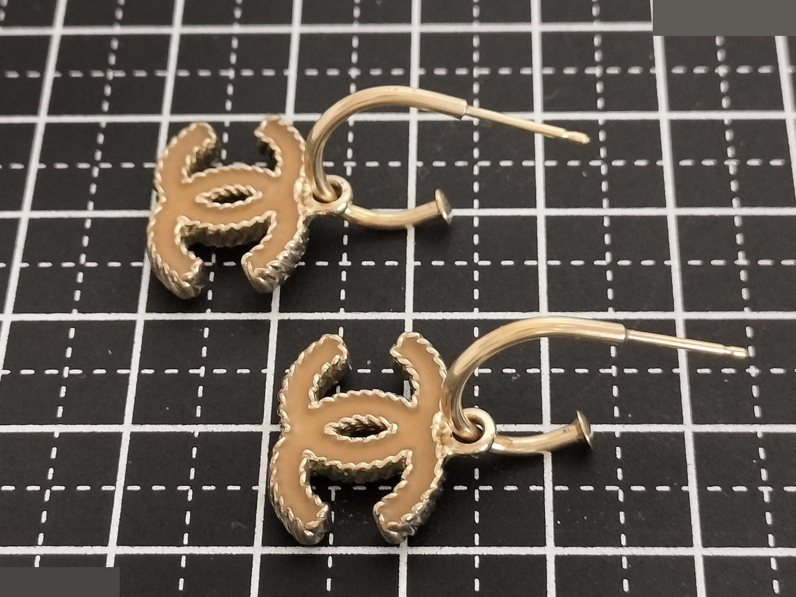 Coco Hoop Gold Earrings — view 5