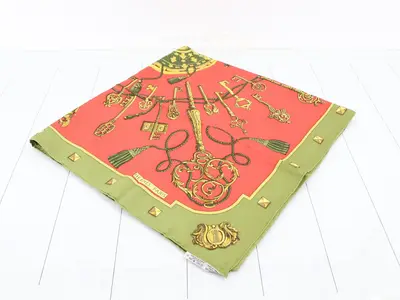 Carre 90 Silk Scarf by LES CLES