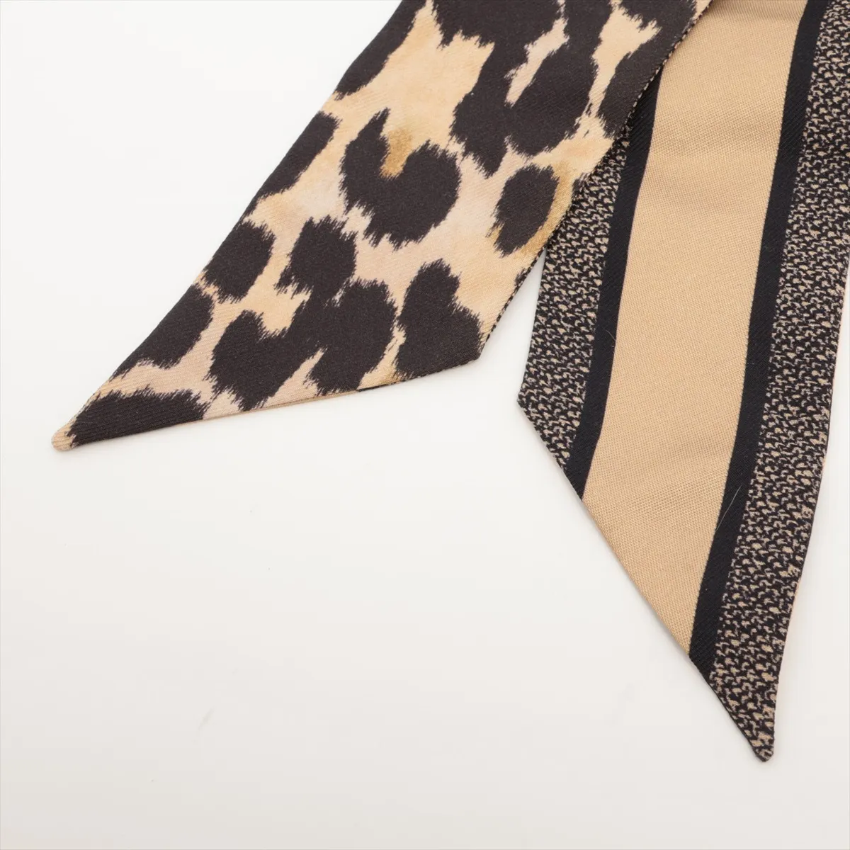 Mitzah scarf, silk, gold. Shows signs of wear, — view 2