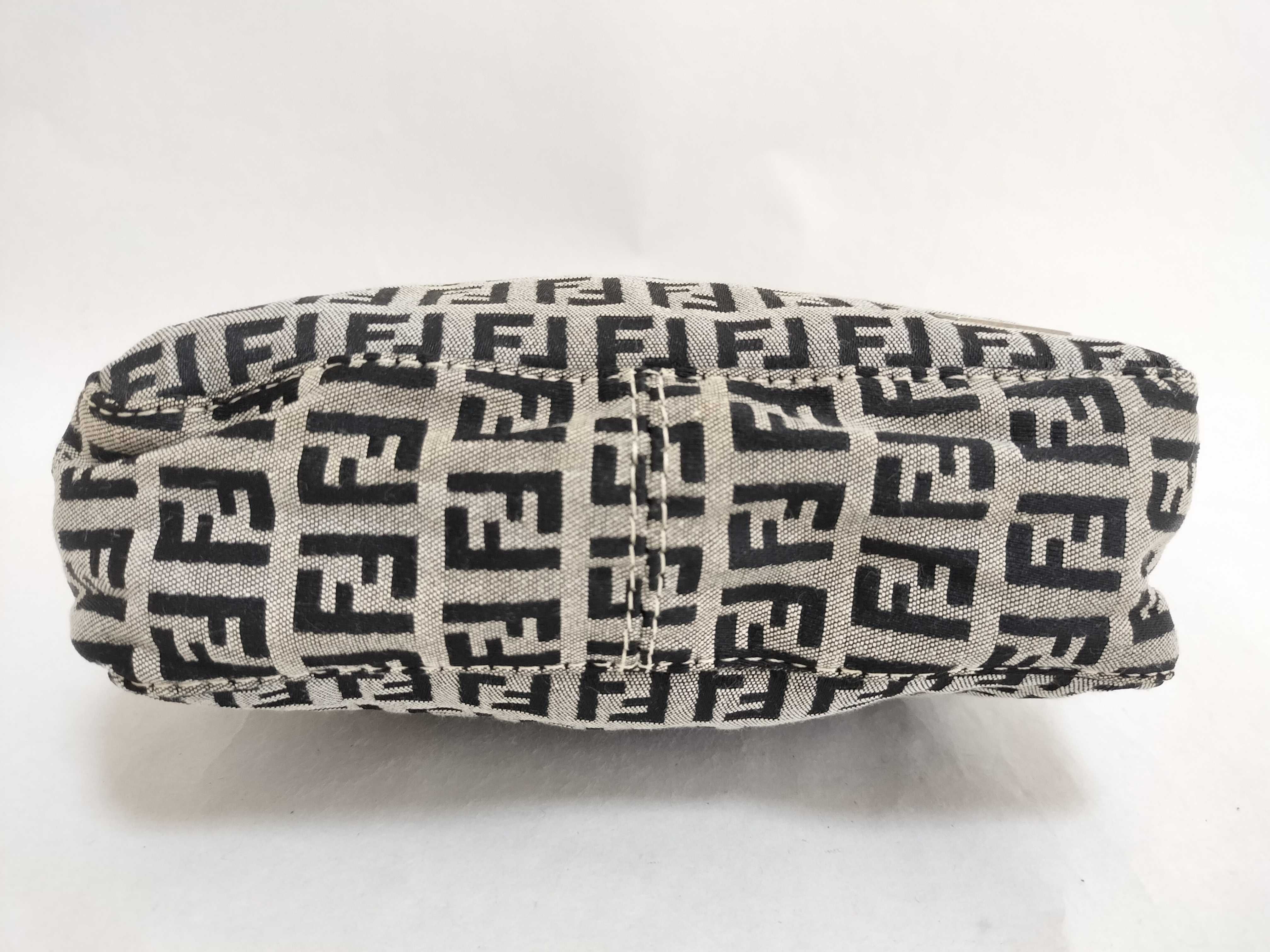Zucca pattern Fendi Zucchino F clasp accessory pouch handbag pouch — view 8
