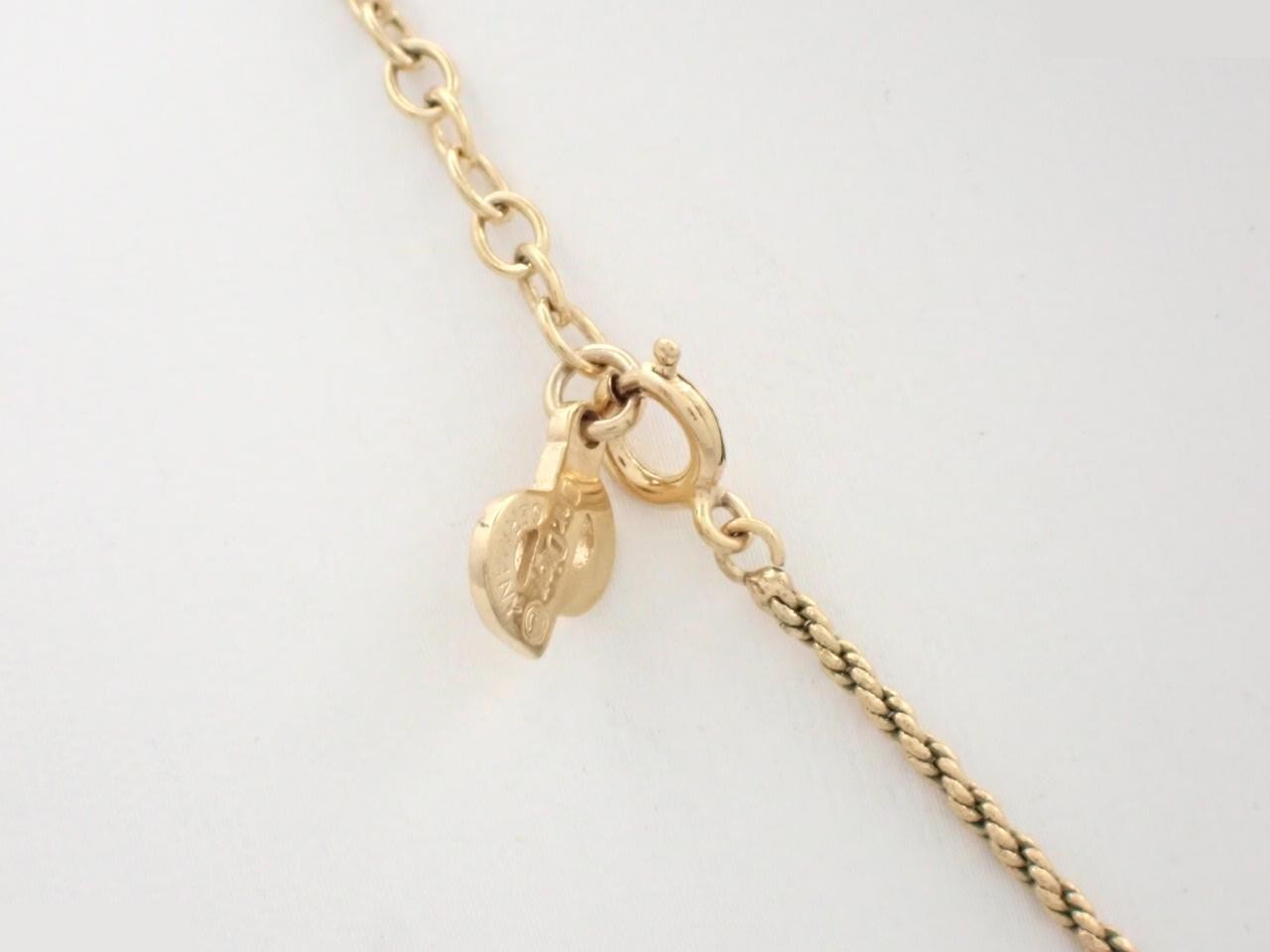 Logo Circle Necklace Chain (approx. 44cm) — view 2