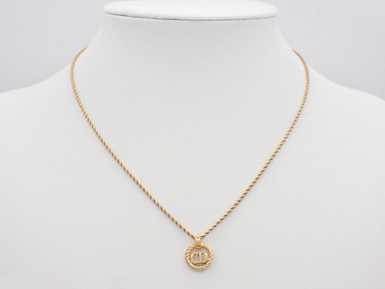 Logo Circle Necklace Chain (approx. 44cm) — view 3