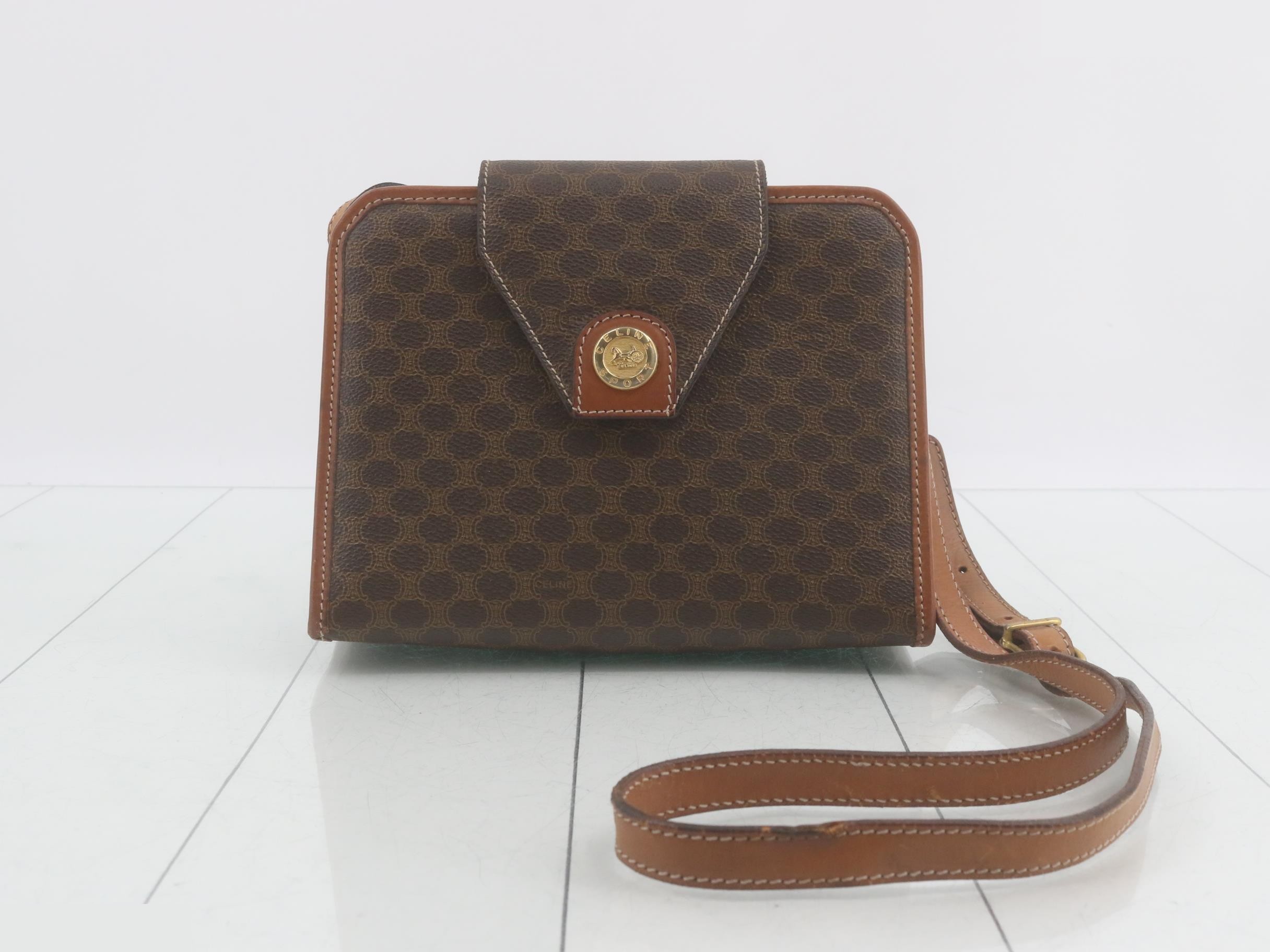 Macadam PVC Shoulder Bag