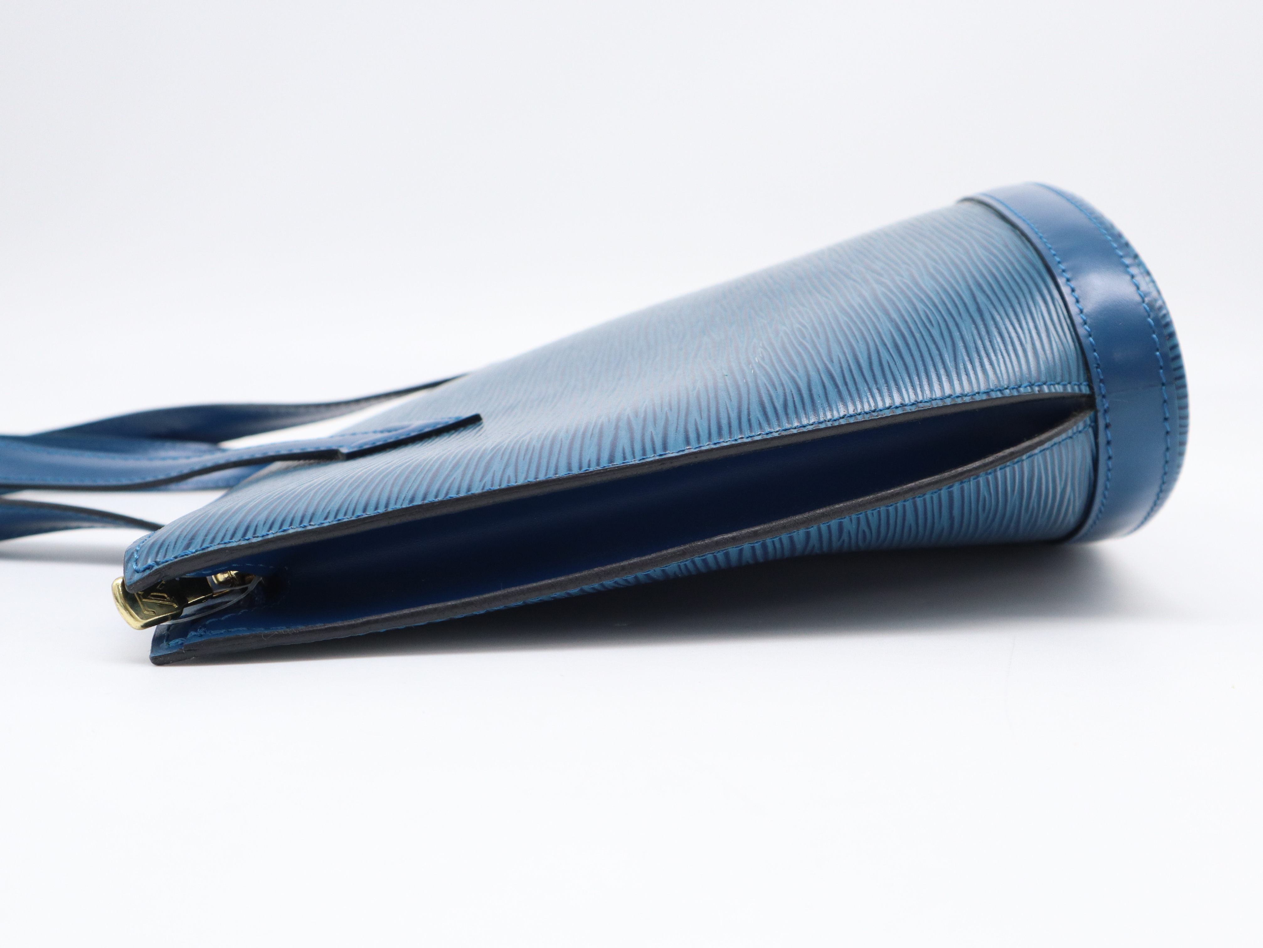 M52275 Epi Saint Jacques Toledo Blue Handbag — view 3