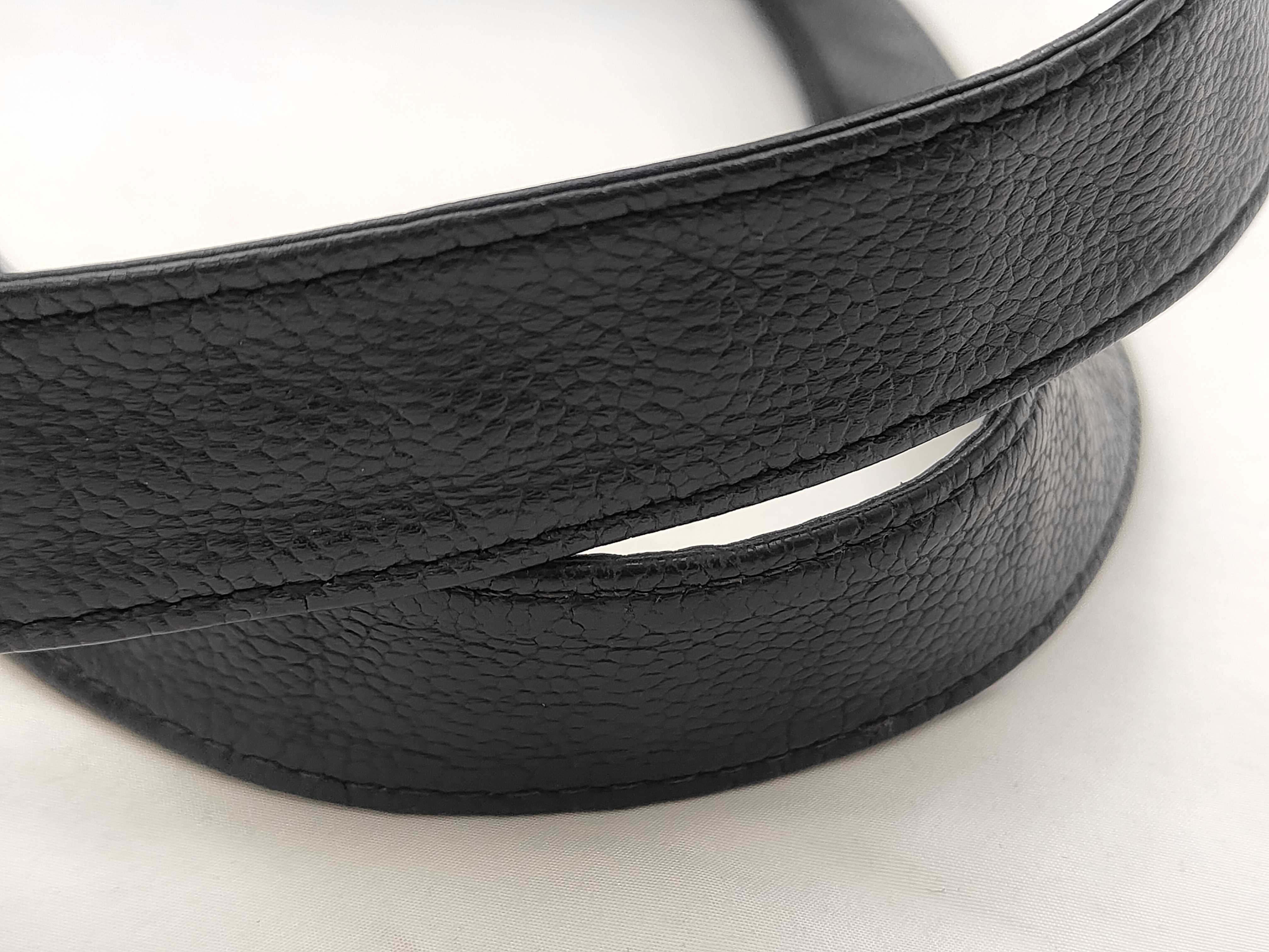 Coco Mark Caviar Skin Black Tote Bag (Serial Number 6, 6197346) — view 4