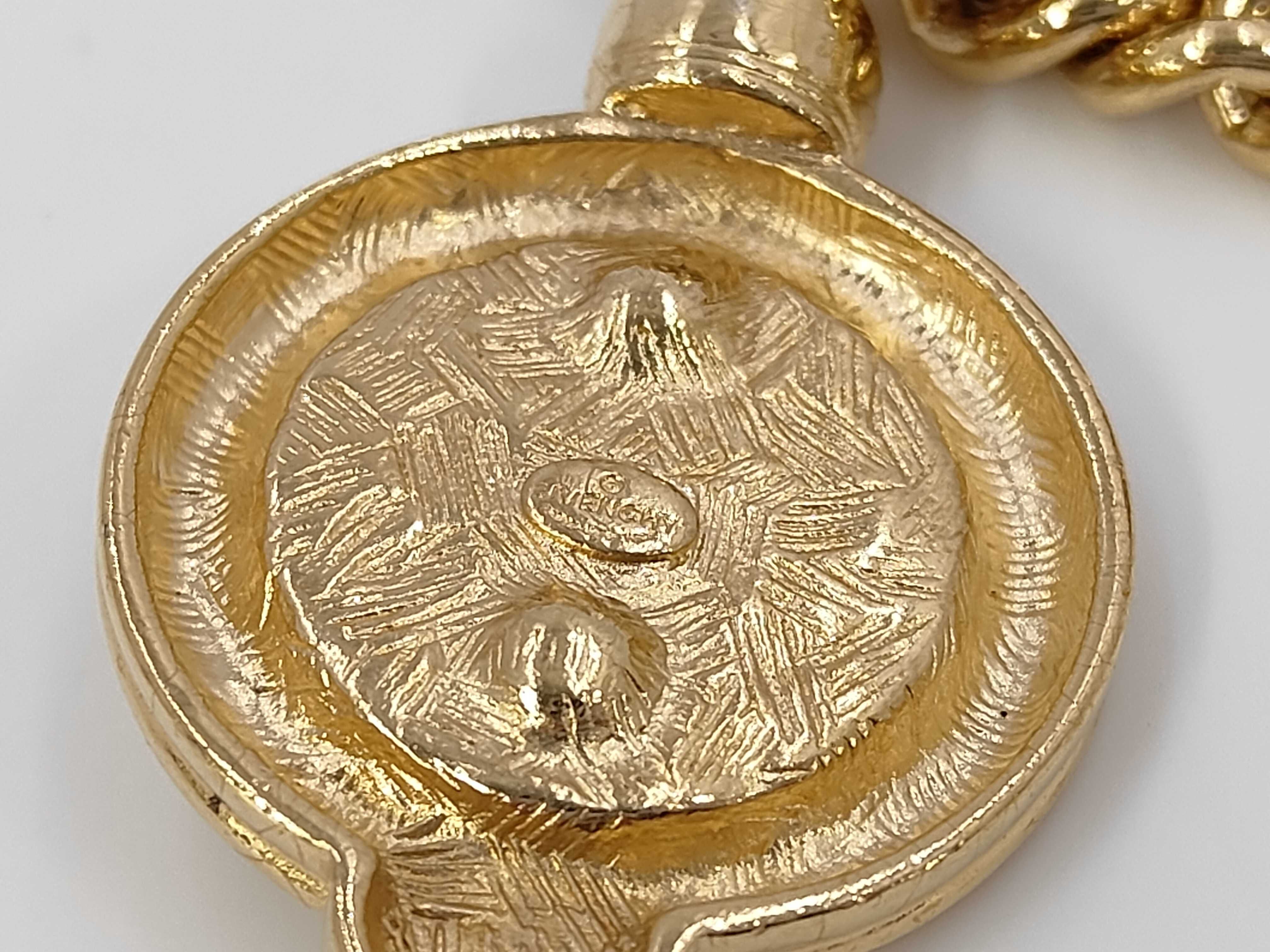 necklace, gold color. — view 6