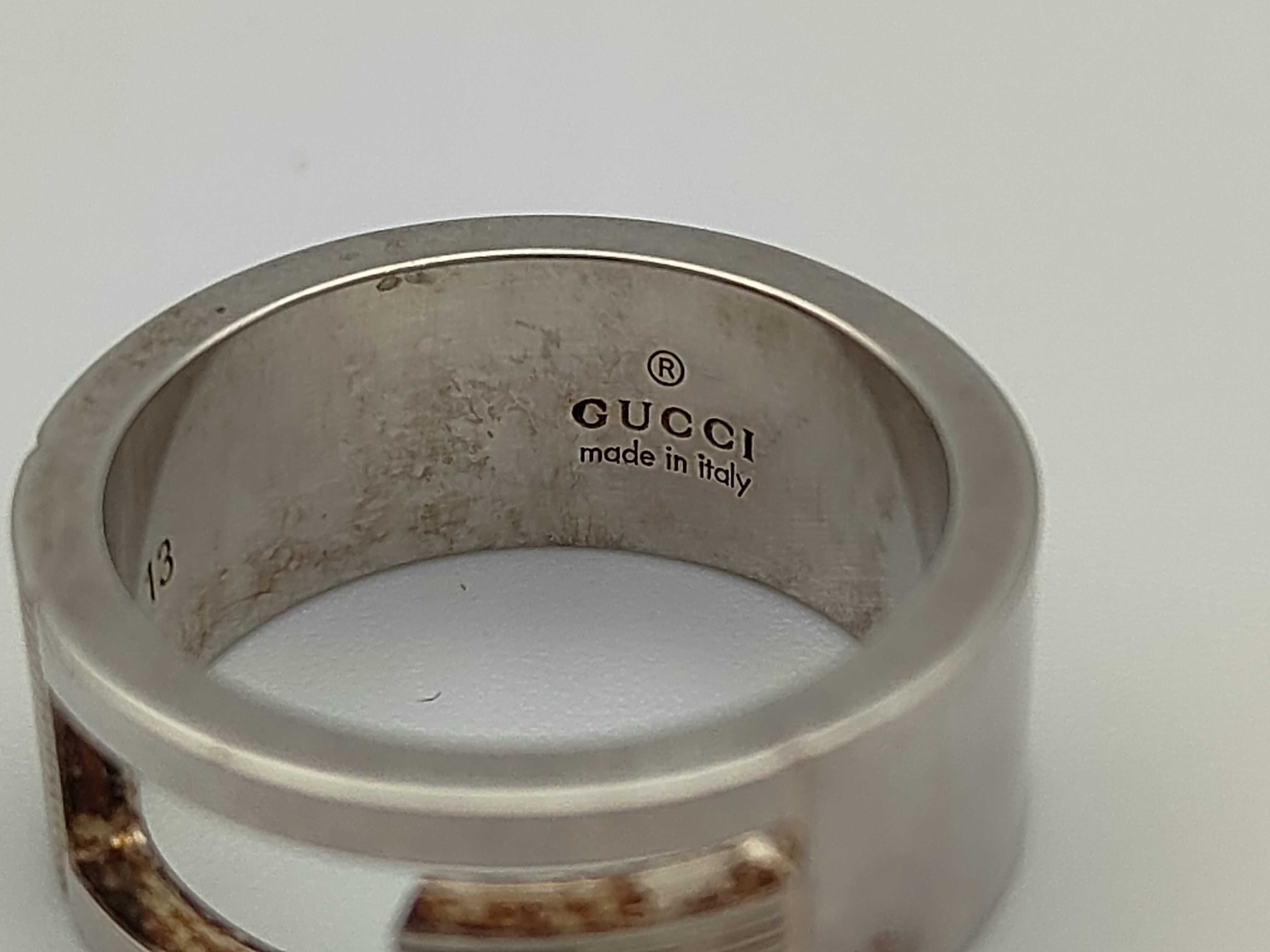Silver Branded G Ring — view 3