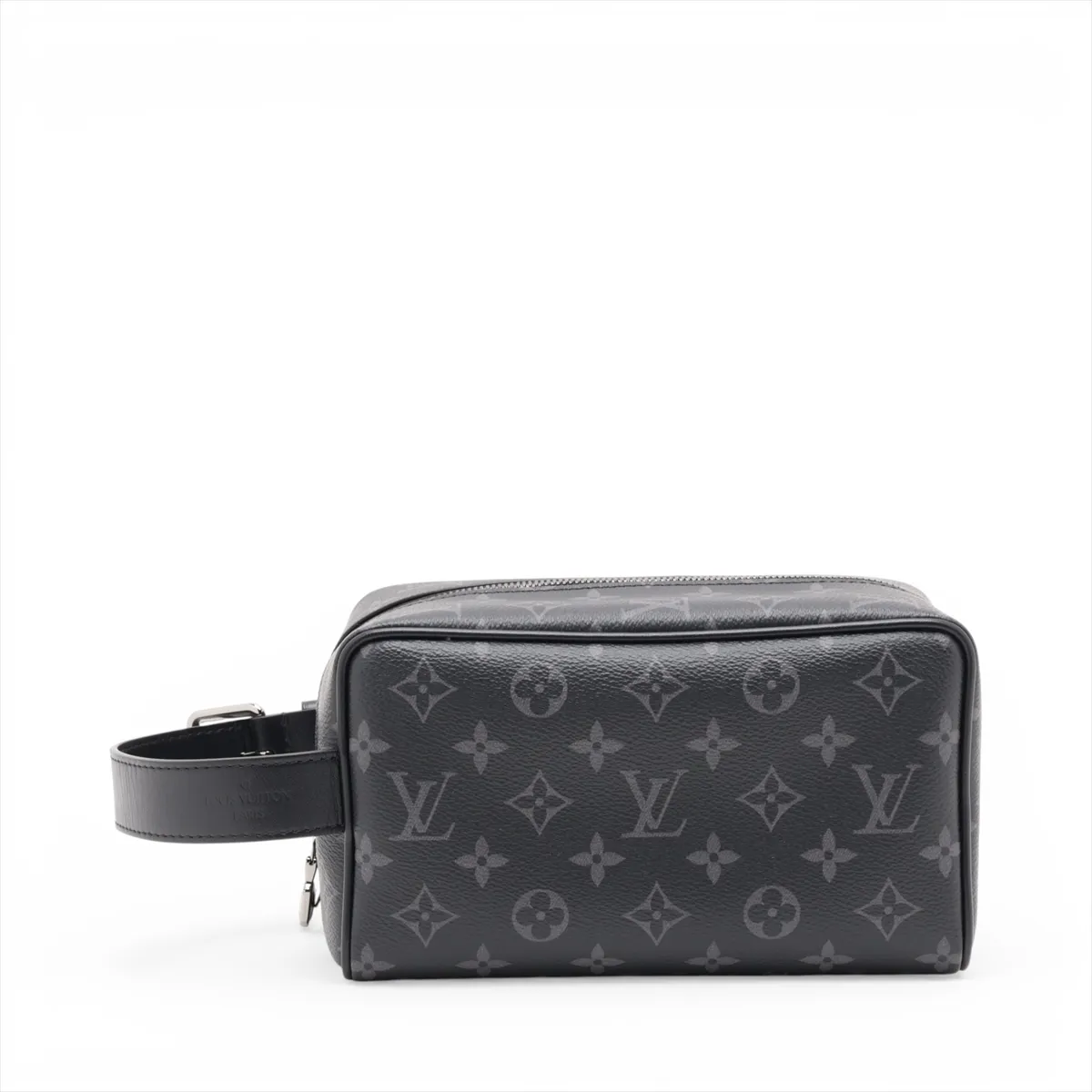 Monogram Eclipse Locker Dopp Kit M83113 Black (RFID responsive)