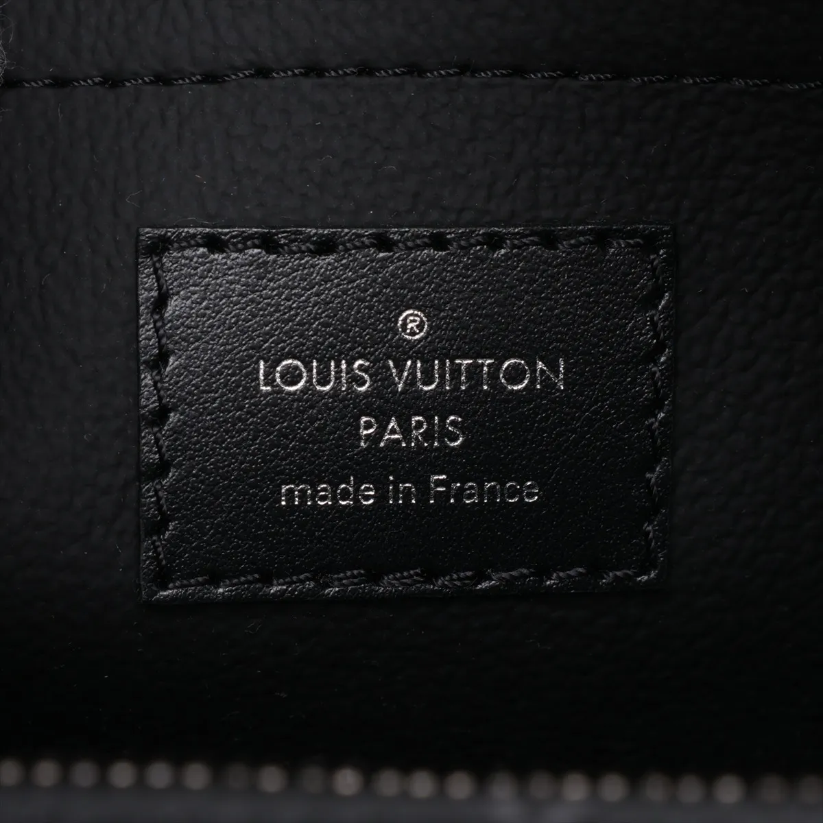 Monogram Eclipse Locker Dopp Kit M83113 Black (RFID responsive) — view 8