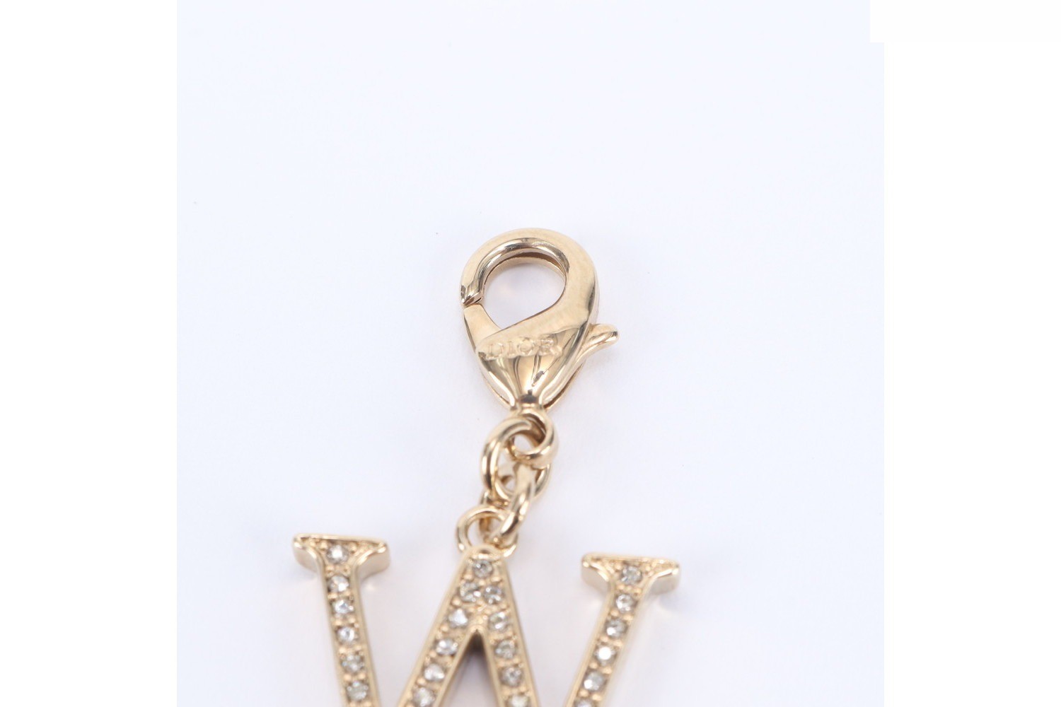 Lucky Bag Charm - W Initial Charm — view 4