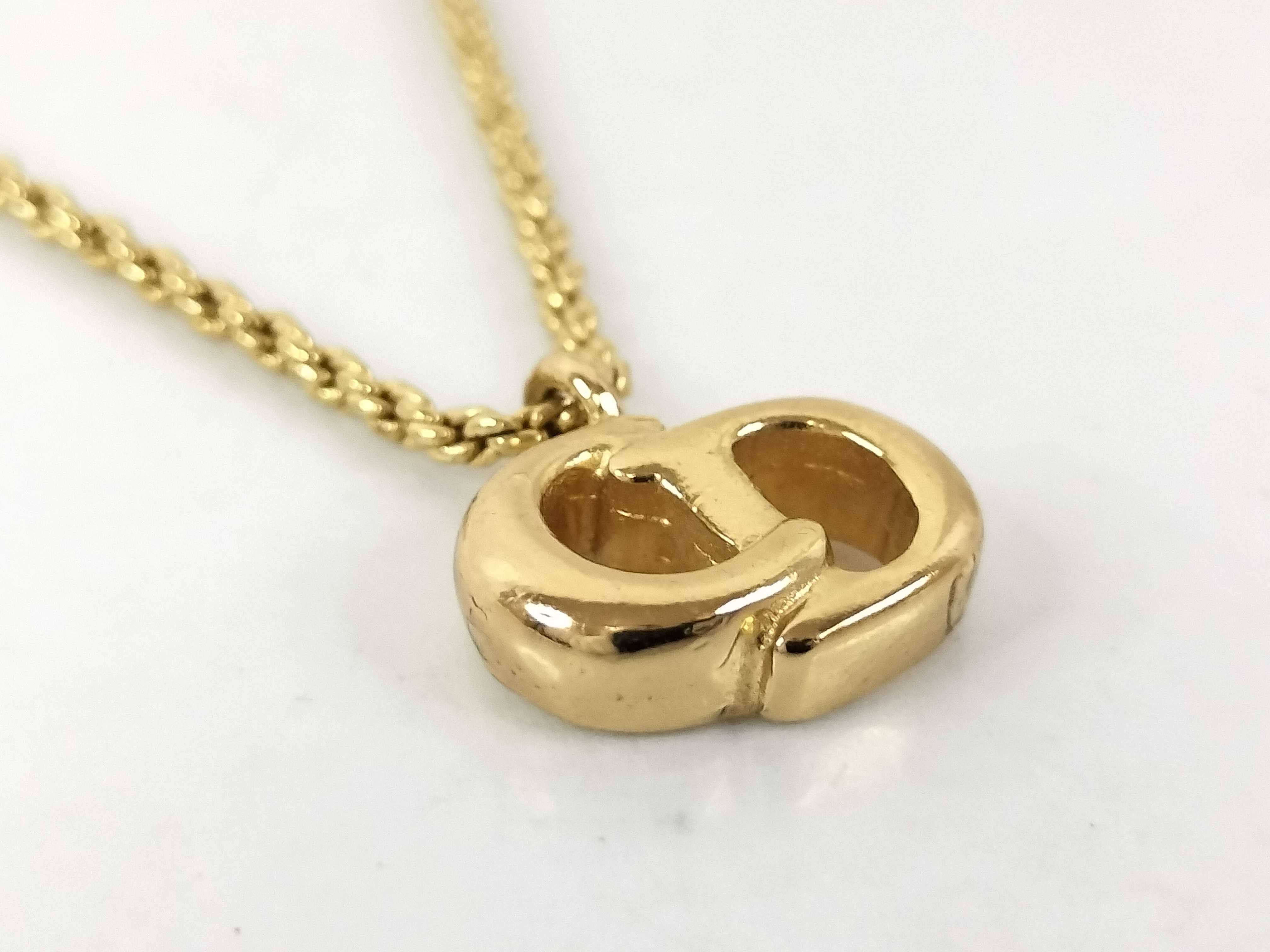 Gold Logo Necklace — view 3