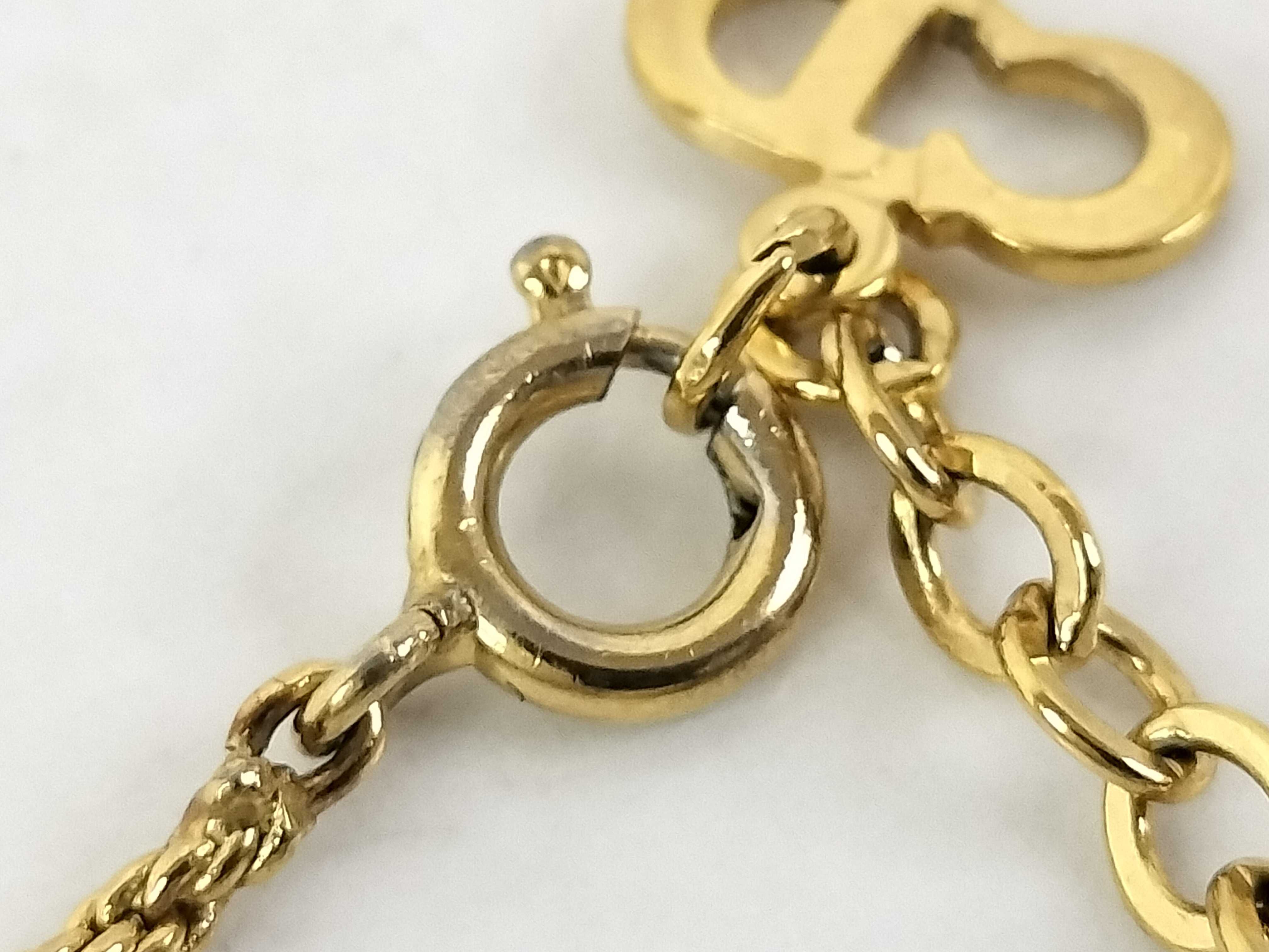 Gold Logo Necklace — view 7