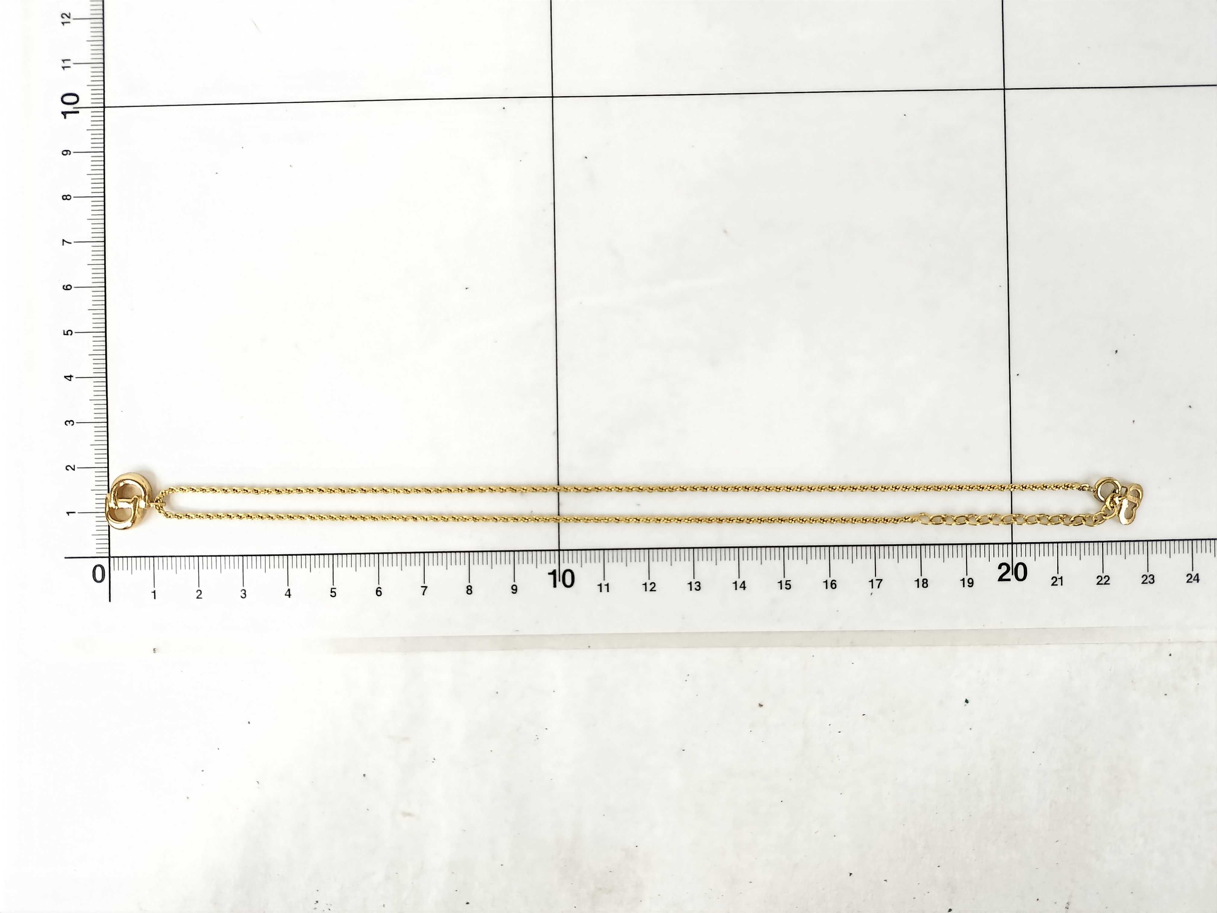 Gold Logo Necklace — view 10