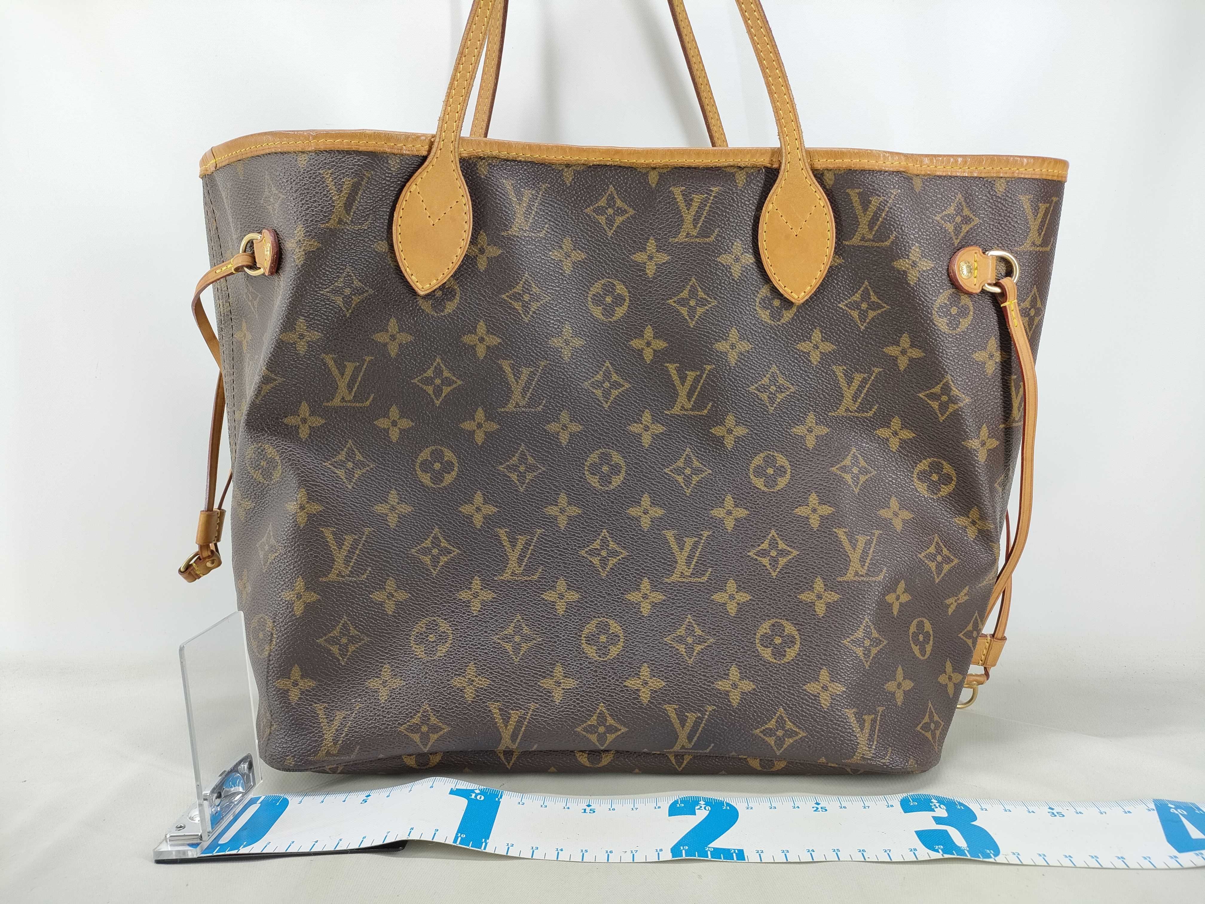 Monogram Neverfull MM M40156 CA2059 Brown Tote Bag — view 2