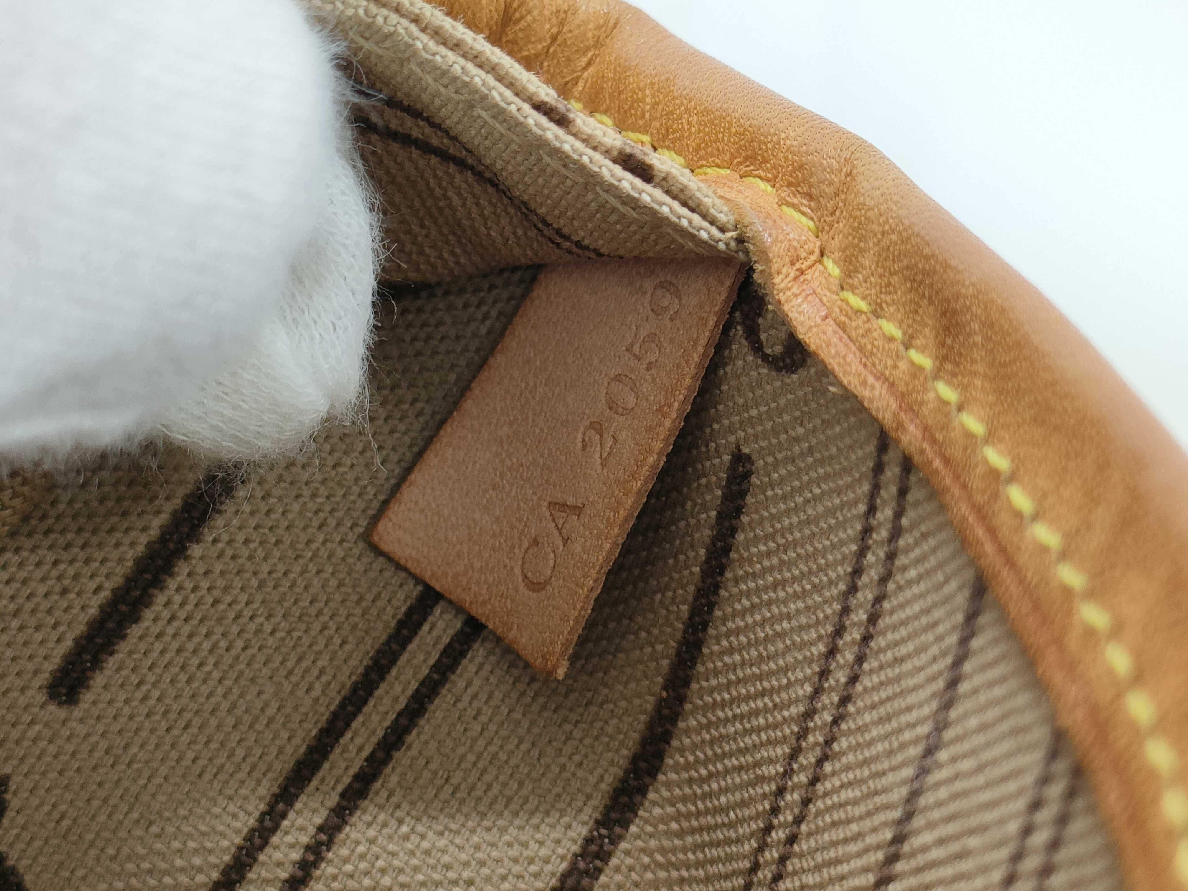 Monogram Neverfull MM M40156 CA2059 Brown Tote Bag — view 14
