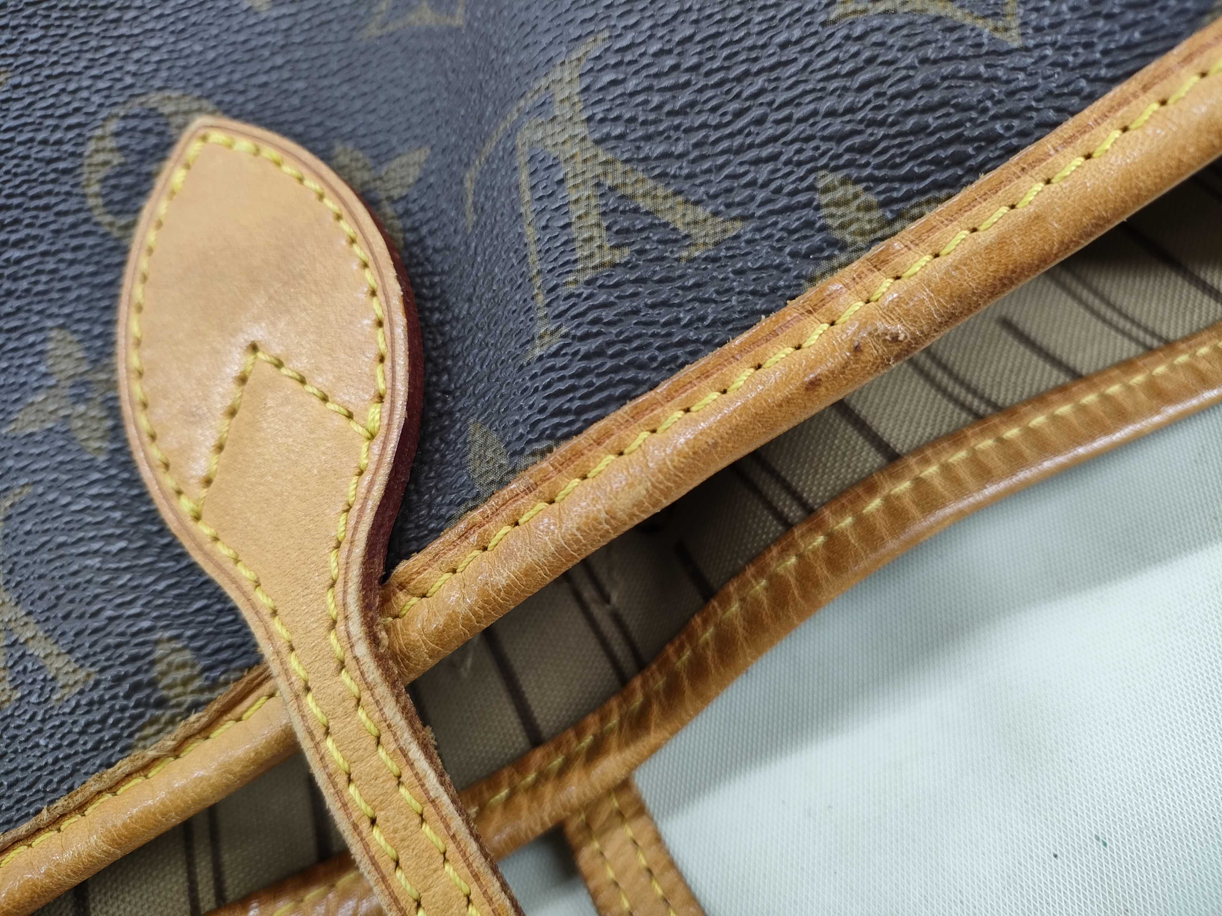 Monogram Neverfull MM M40156 CA2059 Brown Tote Bag — view 15