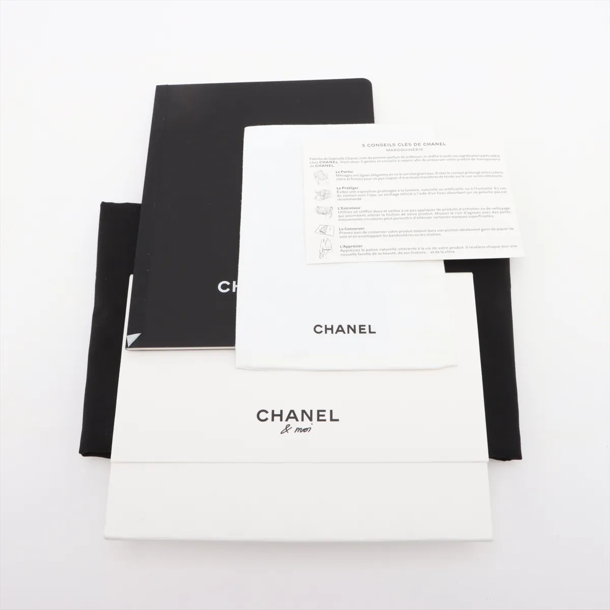 [Individually packaged] Chanel Coco Mark Leather Shoulder Bag, Bowling Style, Large, Beige, Gold Hardware, UG984J76, Random Plate AS6211 — view 10