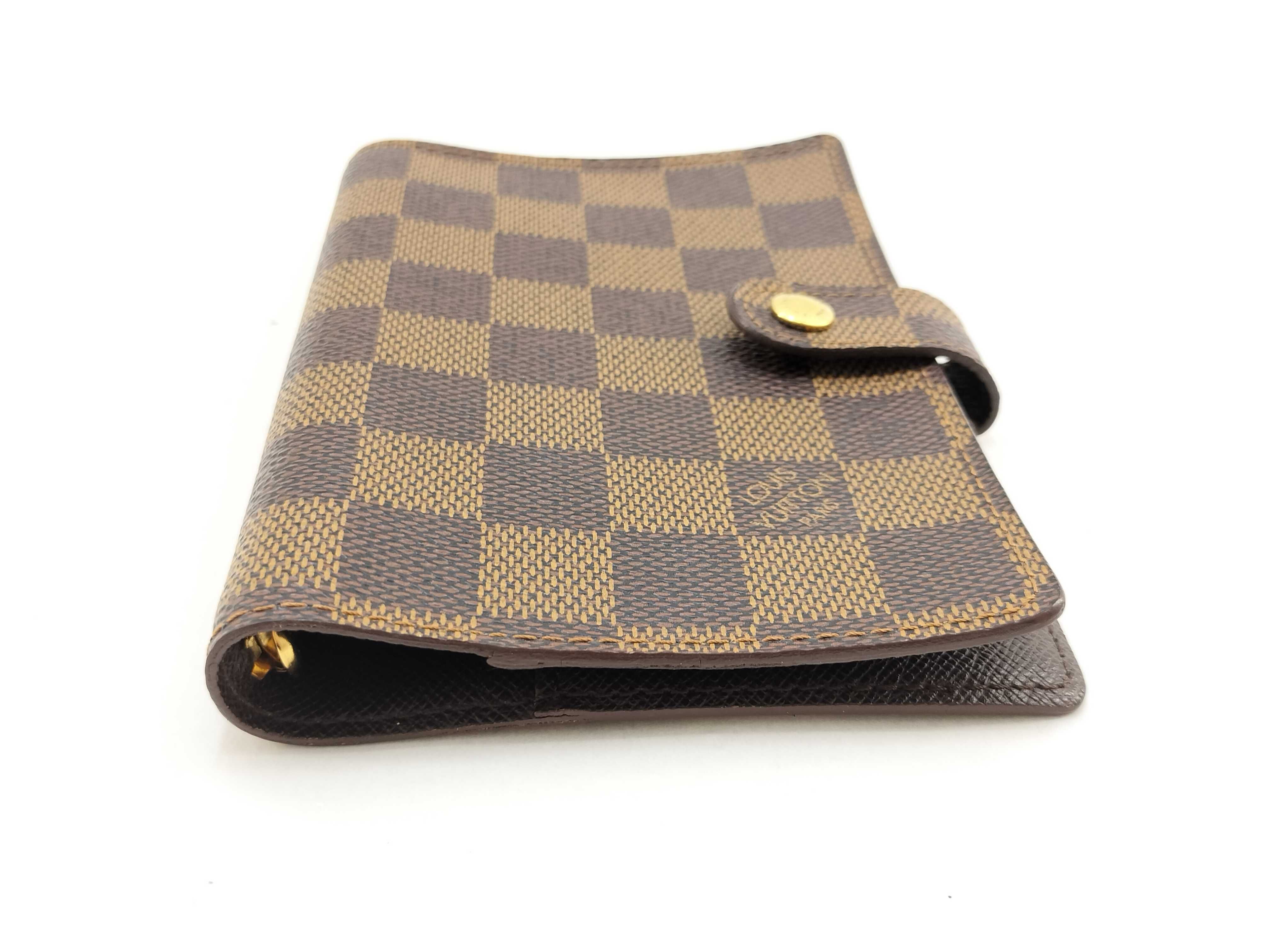 Damier LV Notebook Cover — view 3
