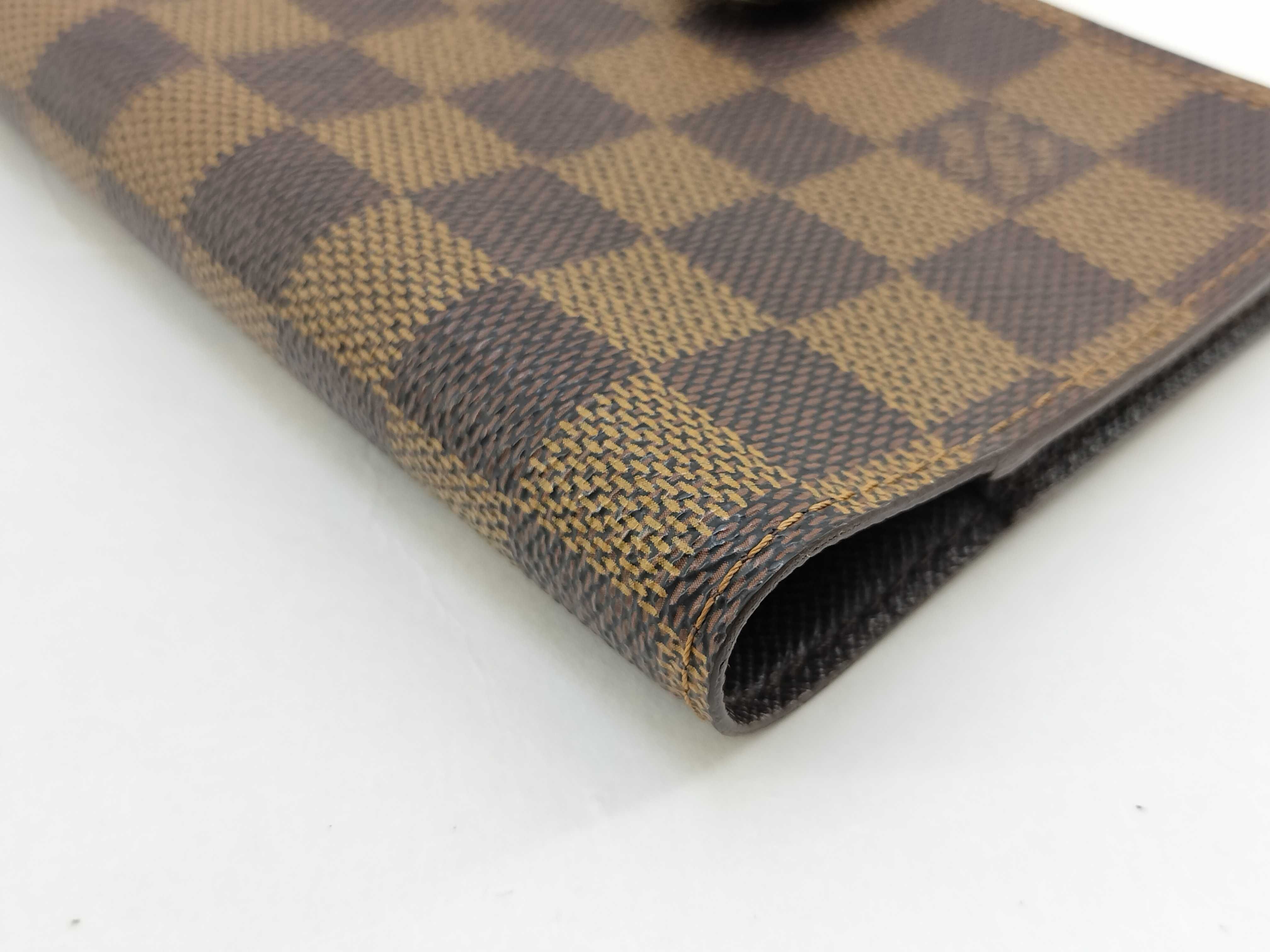 Damier LV Notebook Cover — view 4