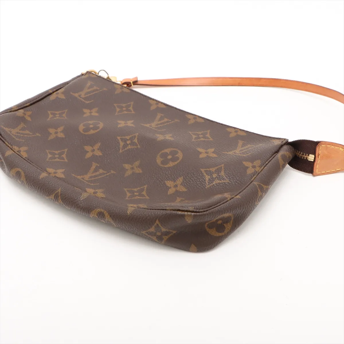 Monogram Pochette Accessory M51980 BJ0040 Brown — view 3