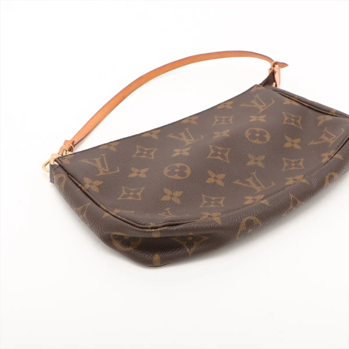 Monogram Pochette Accessory M51980 BJ0040 Brown — view 4