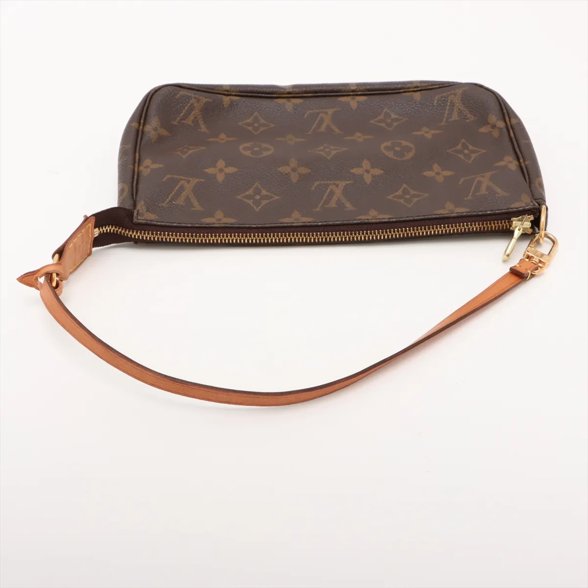 Monogram Pochette Accessory M51980 BJ0040 Brown — view 5